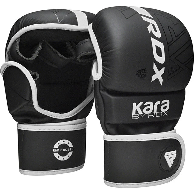 RDX F6 KARA MMA Sparring Handschuhe 7oz - Weiss