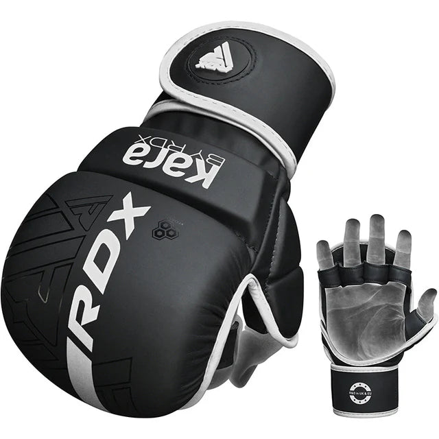 RDX F6 KARA MMA Sparring Handschuhe 7oz - Weiss