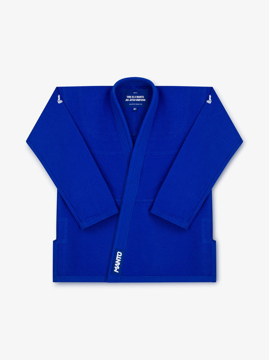 MANTO "BASE 3.0" BJJ GI - Blau - FIGHTWEAR