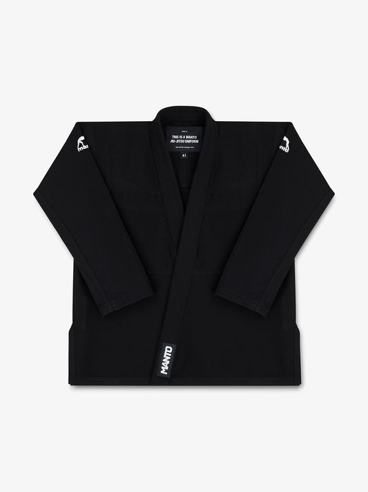 MANTO "BASE 3.0" BJJ GI - Schwarz-Weiss - FIGHTWEAR