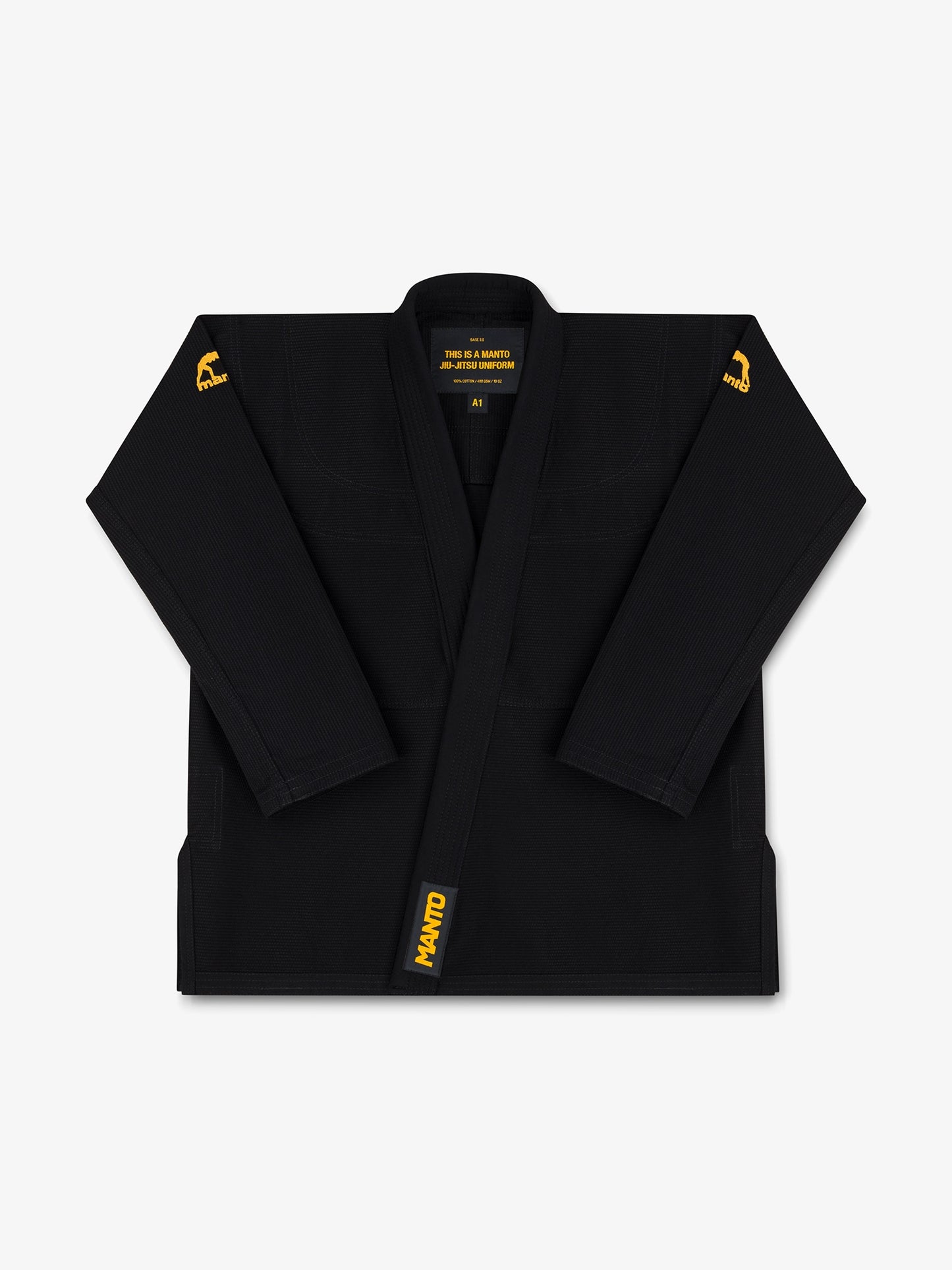 MANTO "BASE 3.0" BJJ GI - Schwarz-Orange