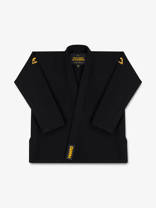 MANTO "BASE 3.0" BJJ GI - Schwarz-Orange - FIGHTWEAR