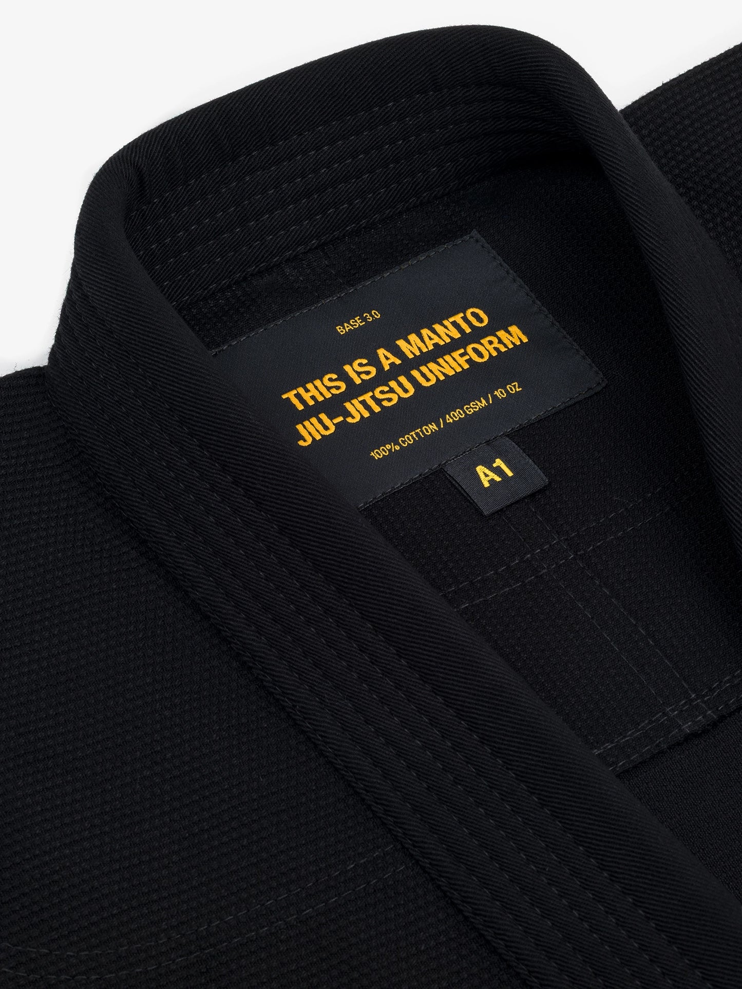 MANTO "BASE 3.0" BJJ GI - Schwarz-Orange