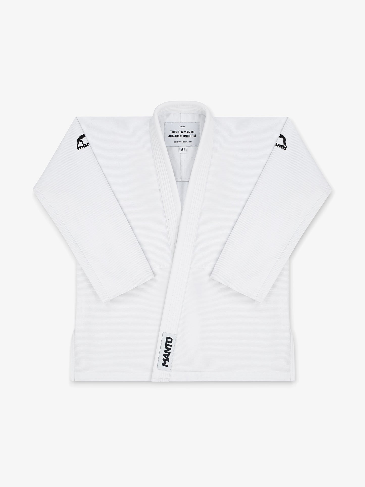 MANTO "BASE 3.0" BJJ GI - Weiss