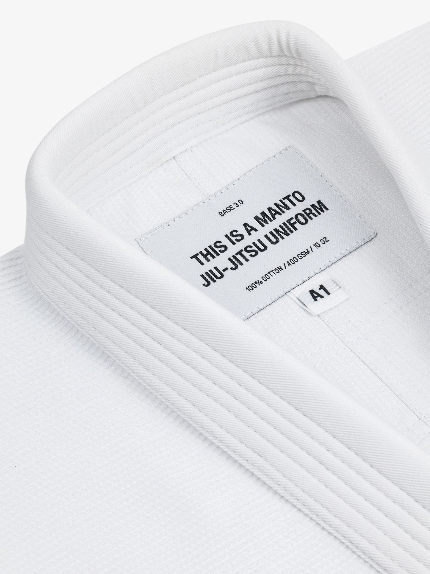 MANTO "BASE 3.0" BJJ GI - Weiss