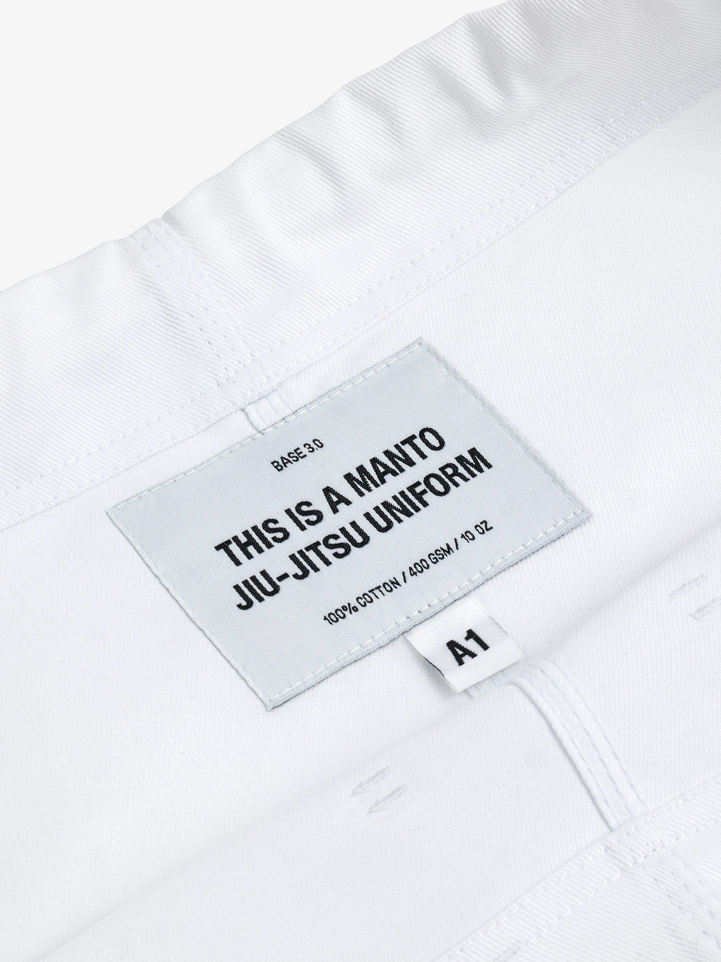 MANTO "BASE 3.0" BJJ GI - Weiss