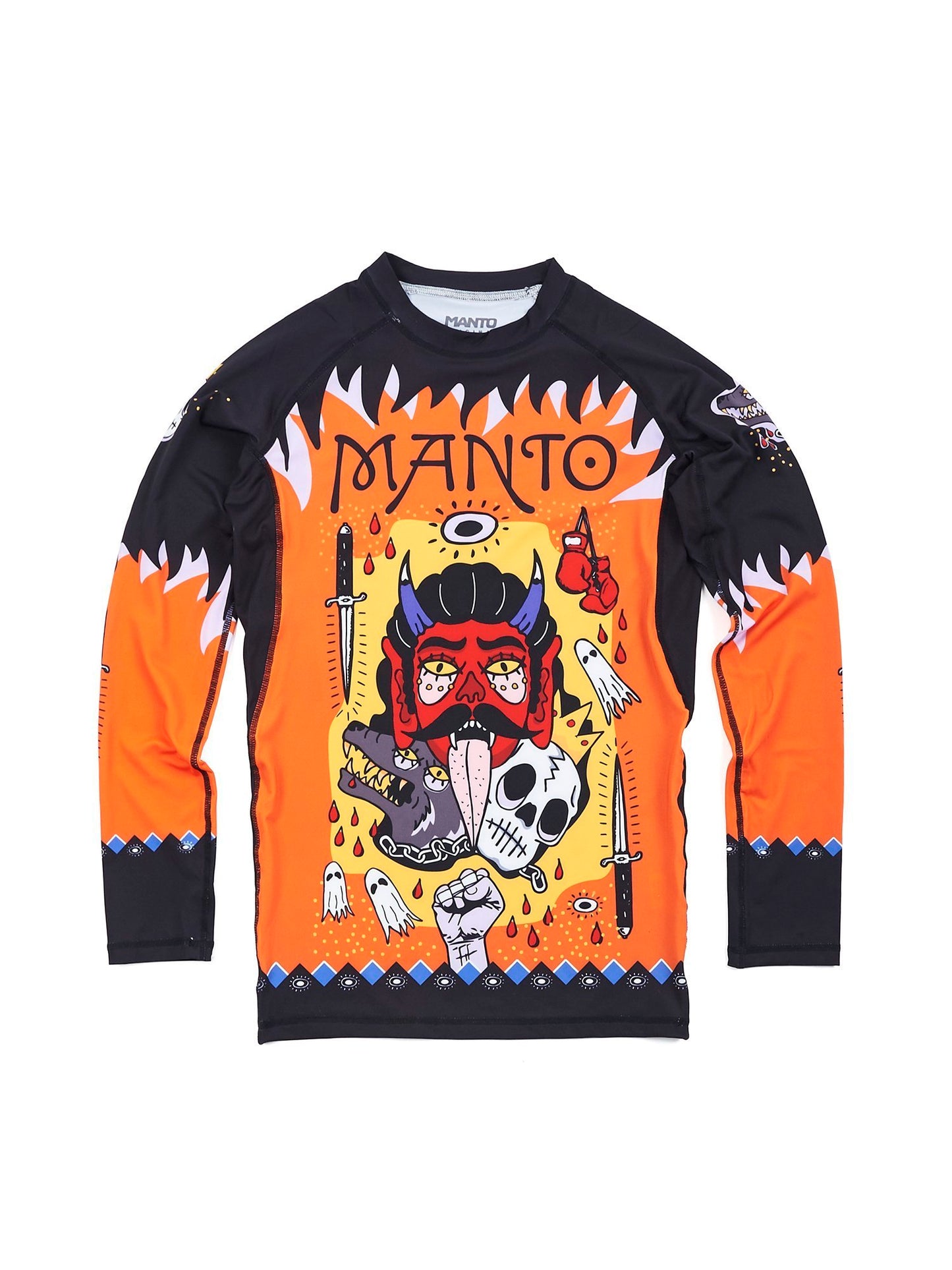 MANTO Langarm rashguard DIABLO