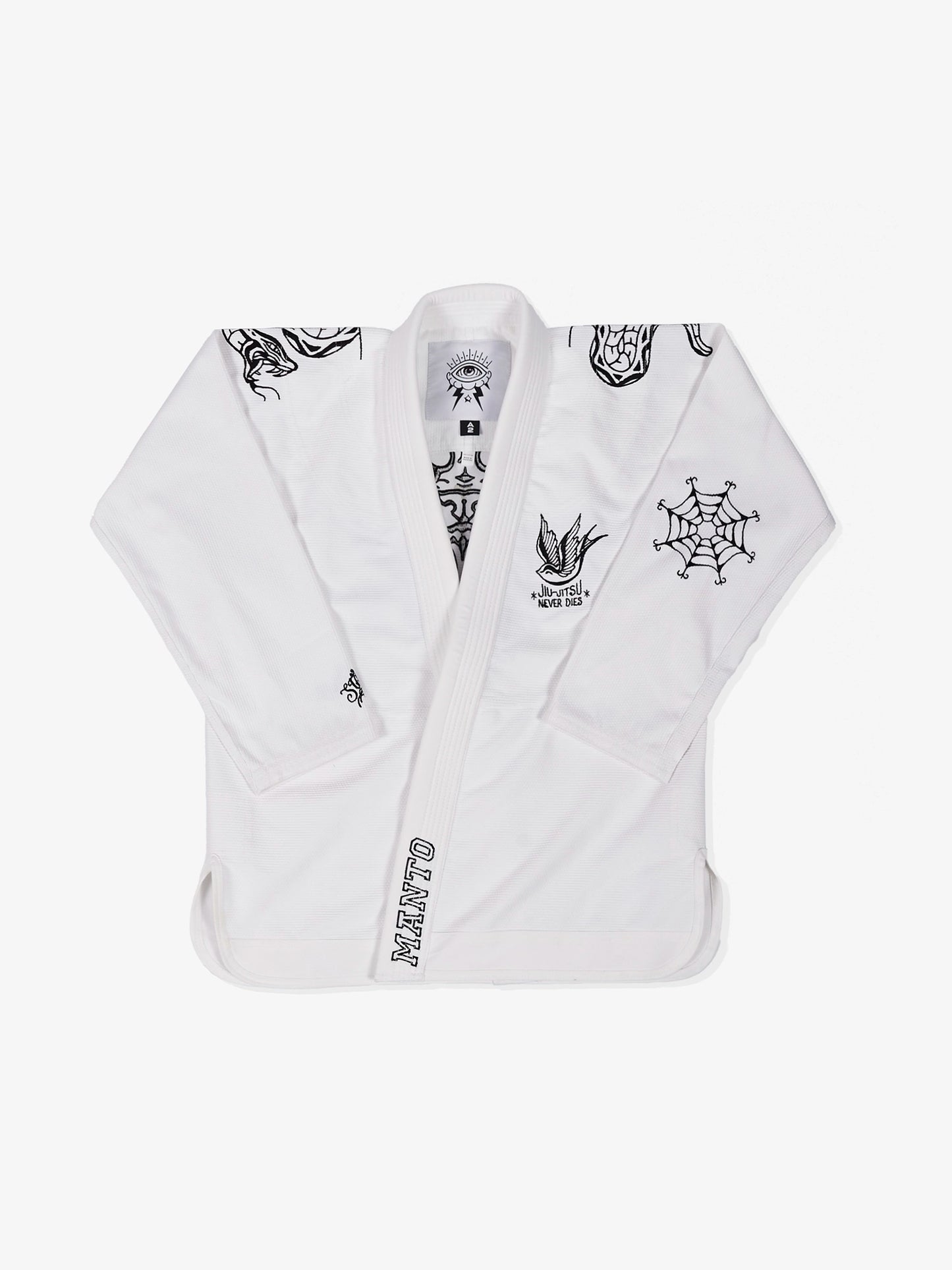 Gilet BJJ MANTO "MIKO" bianco