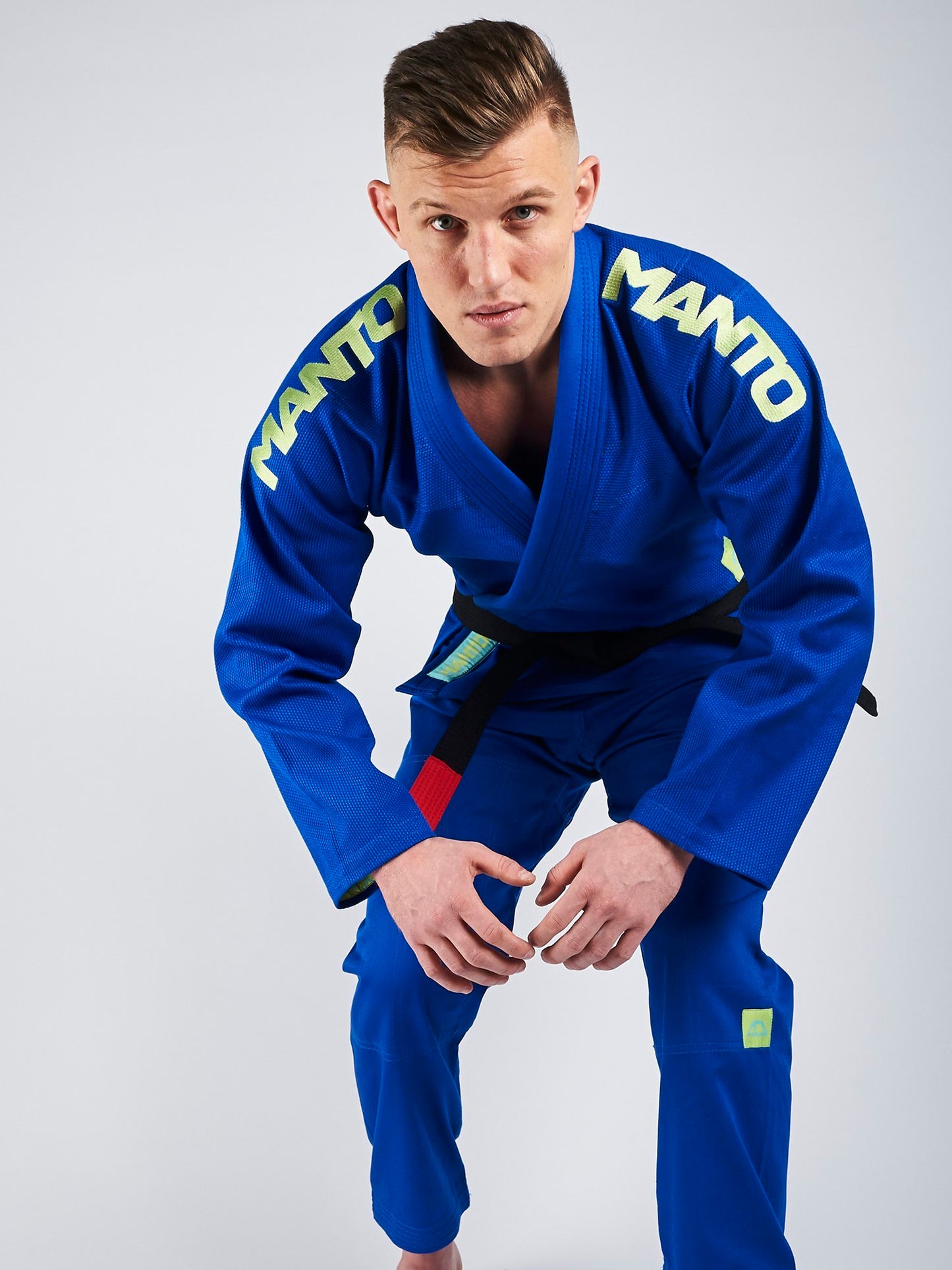 GI JJB MANTO "X4" - Bleu