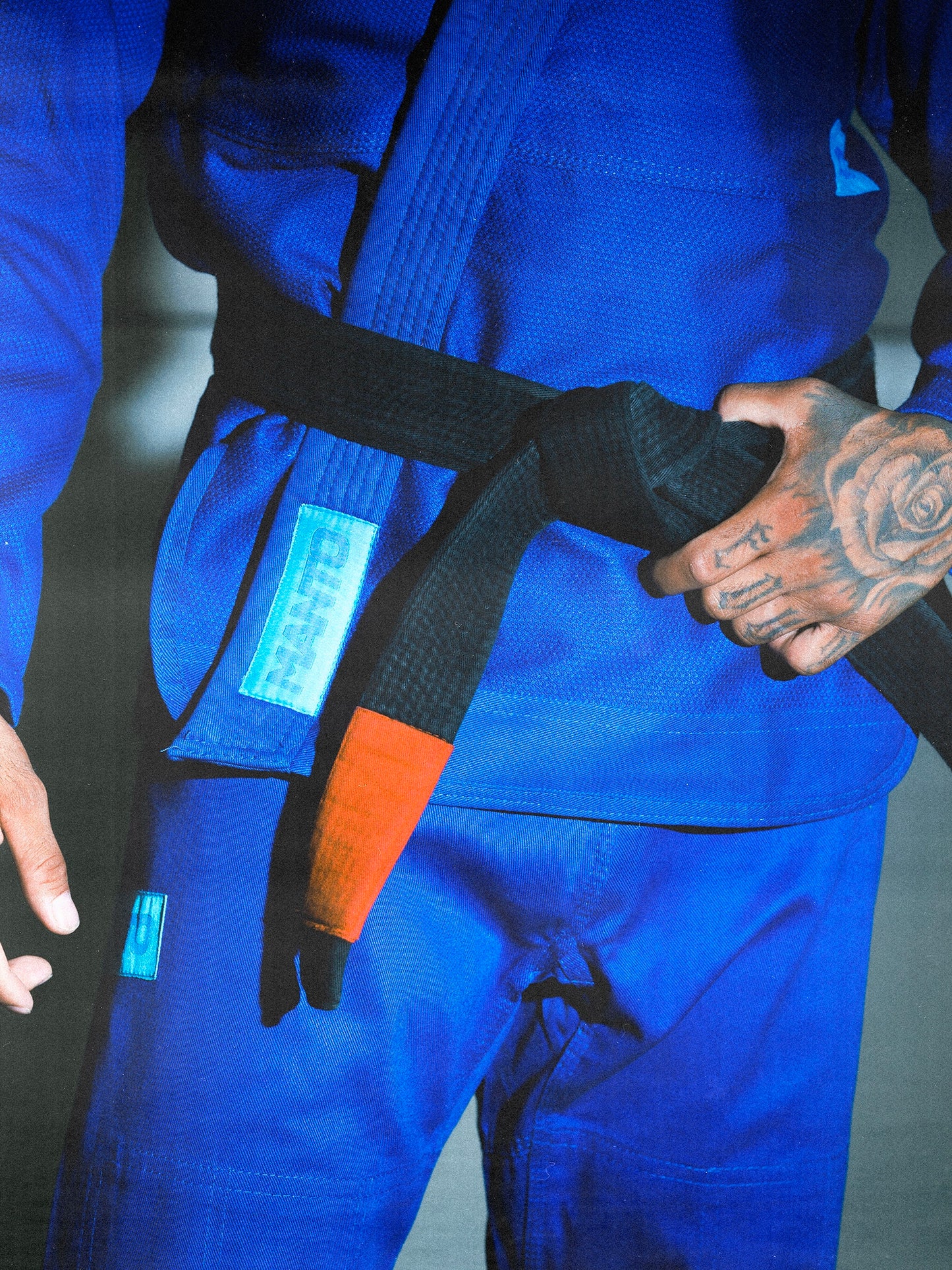 GI JJB MANTO "X5" Bleu