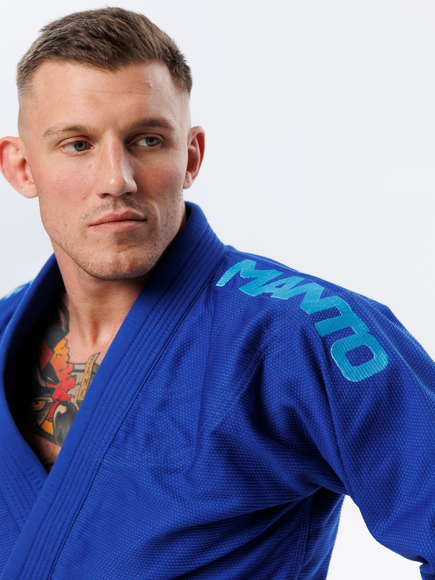 GI JJB MANTO "X5" Bleu