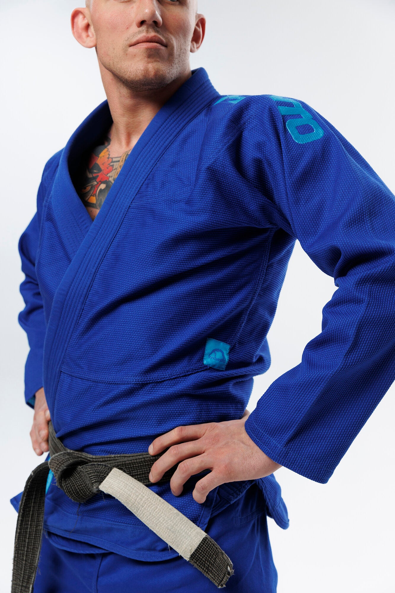 GI JJB MANTO "X5" Bleu