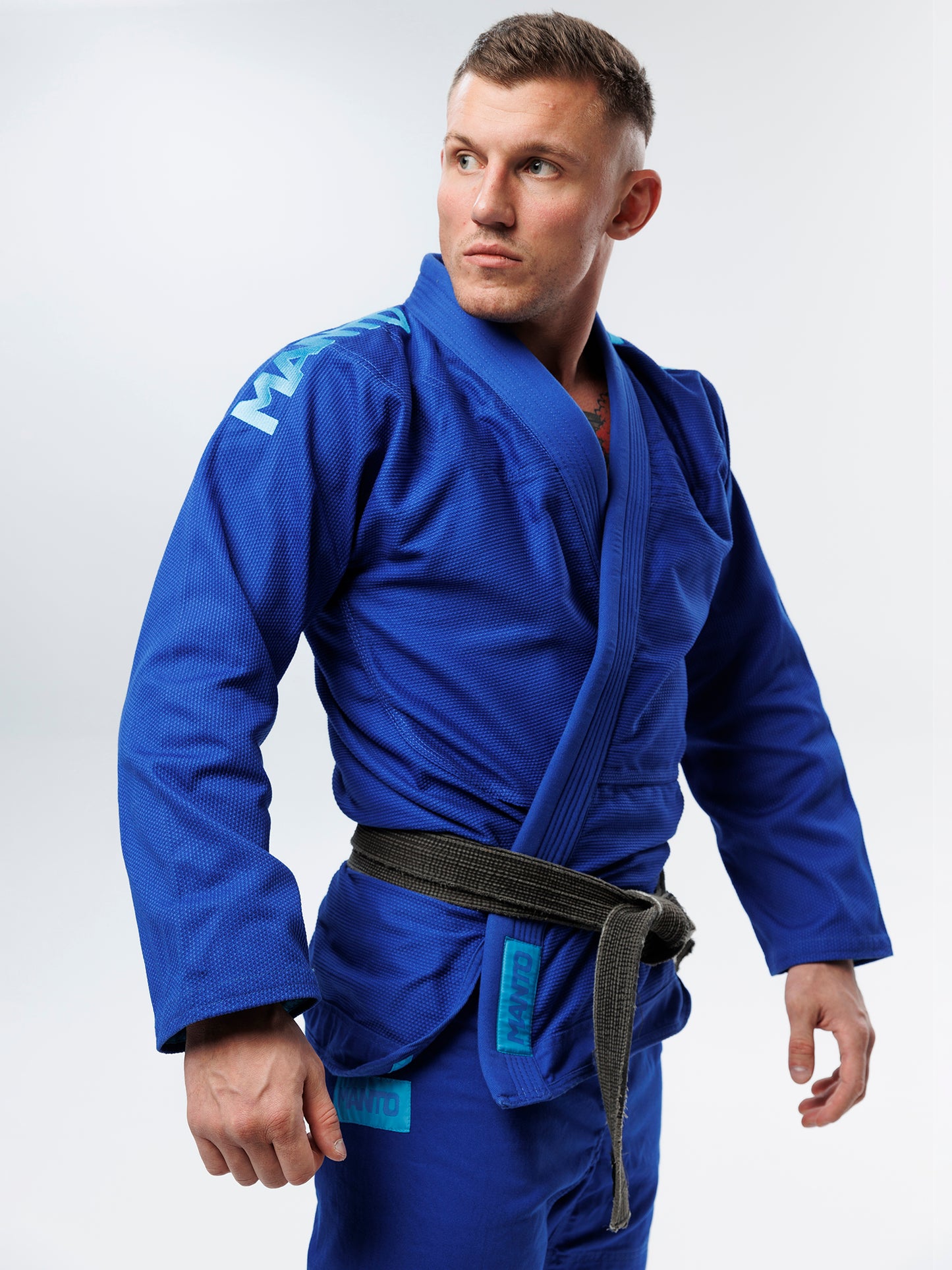 GI JJB MANTO "X5" Bleu