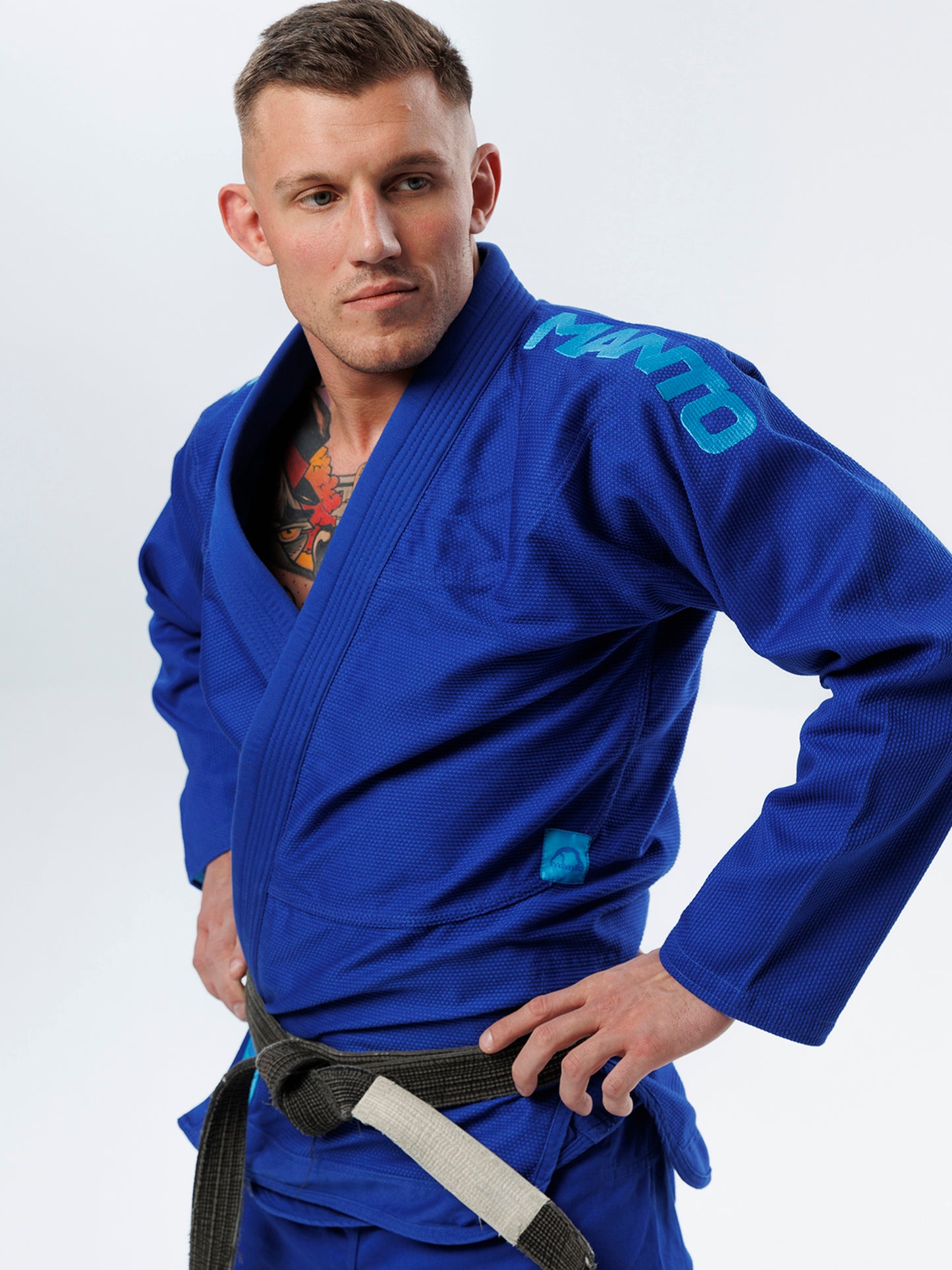 GI JJB MANTO "X5" Bleu