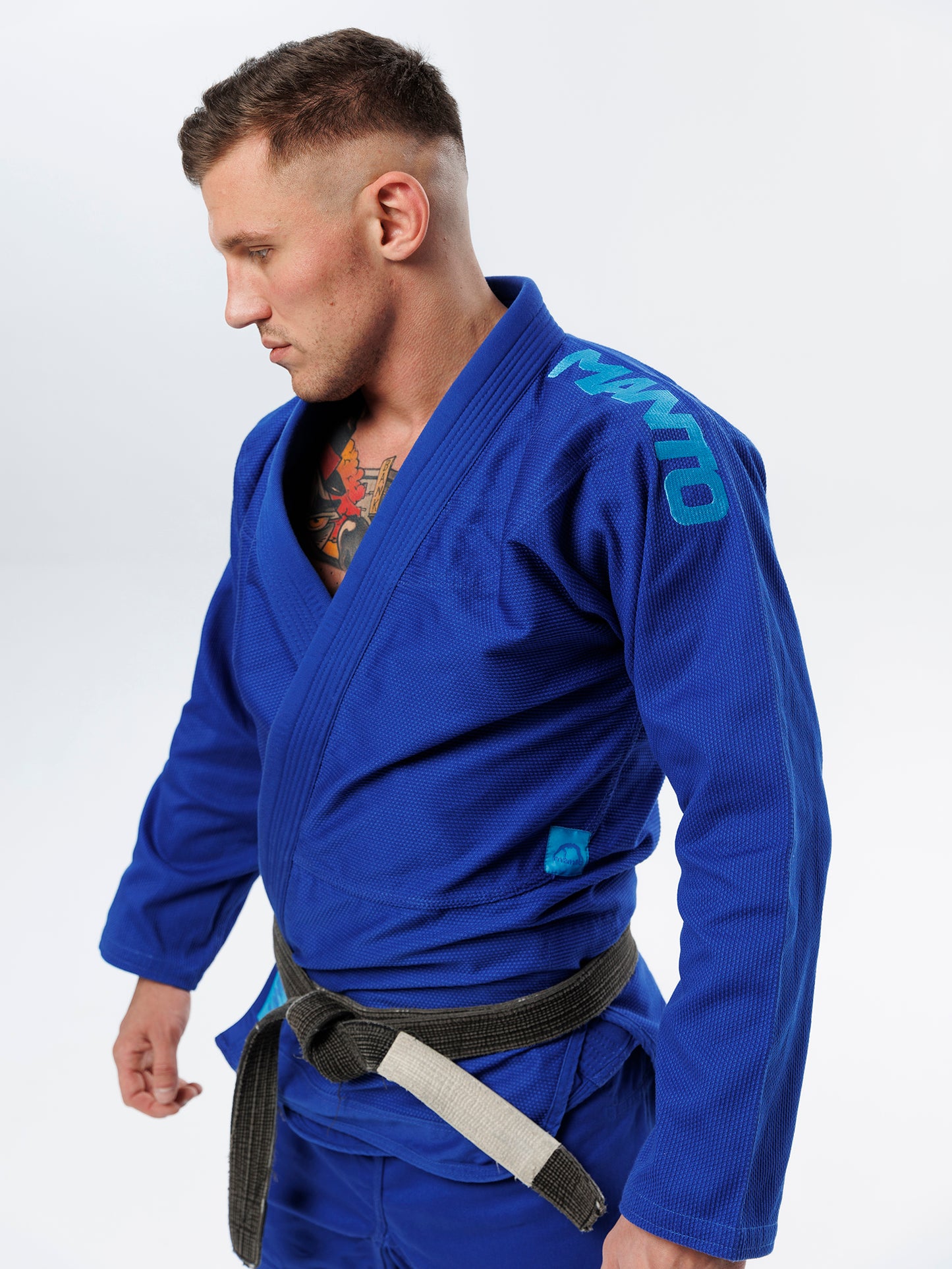 GI JJB MANTO "X5" Bleu