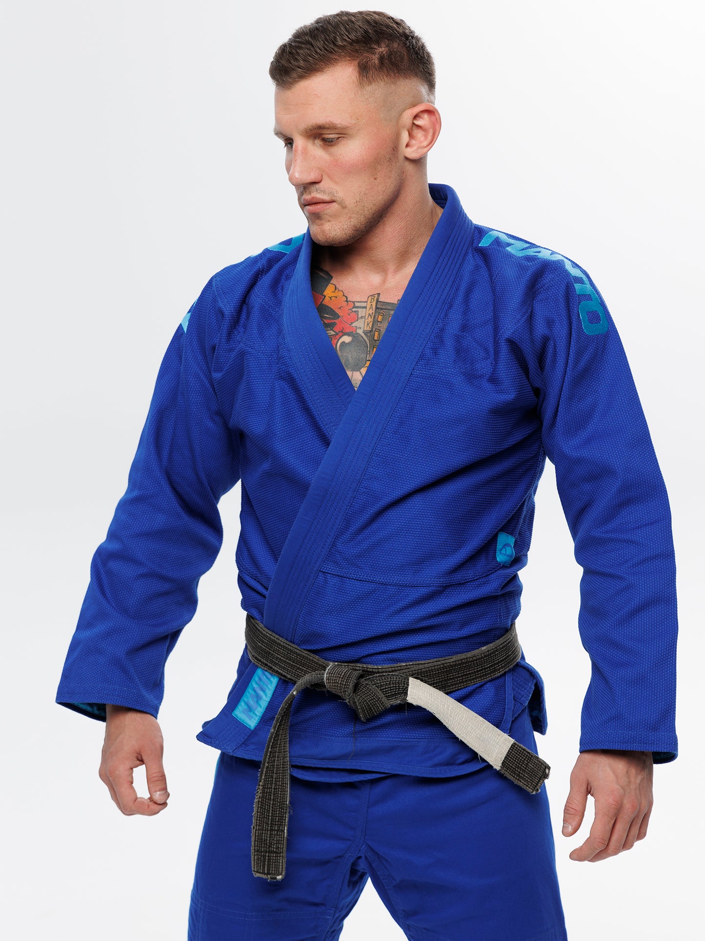 GI JJB MANTO "X5" Bleu