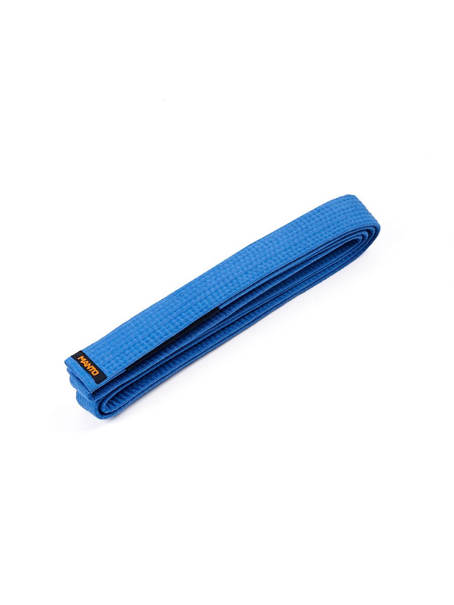 MANTO BJJ Gürtel LABEL- Blau