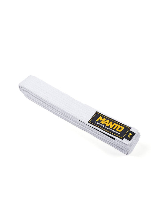 MANTO BJJ Gürtel ORIGINAL - Weiss