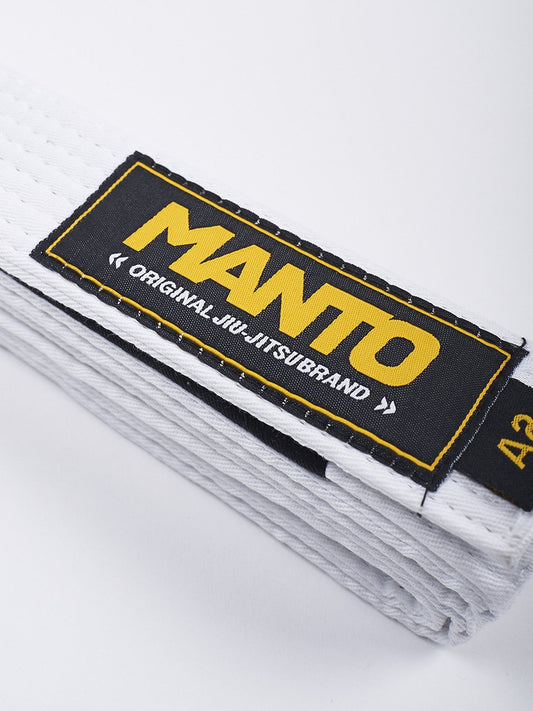 MANTO BJJ Gürtel ORIGINAL - Weiss
