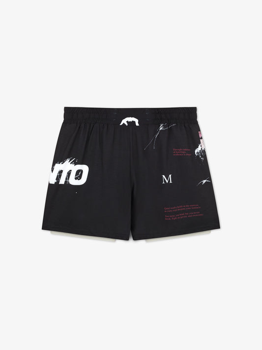 MANTO fight shorts OVERCOME - FIGHTWEAR