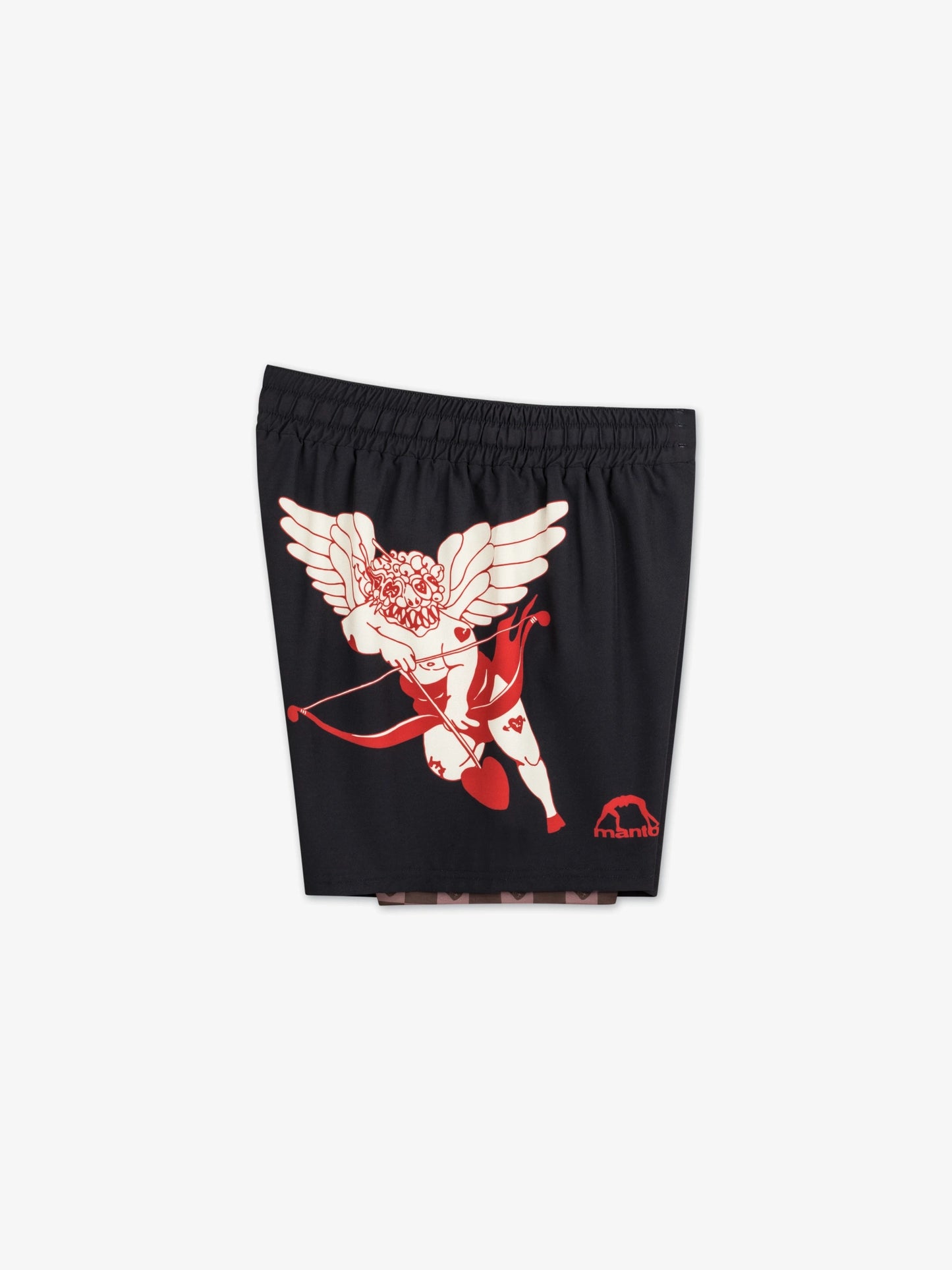 Pantaloncini da combattimento MANTO TUFF LUV neri