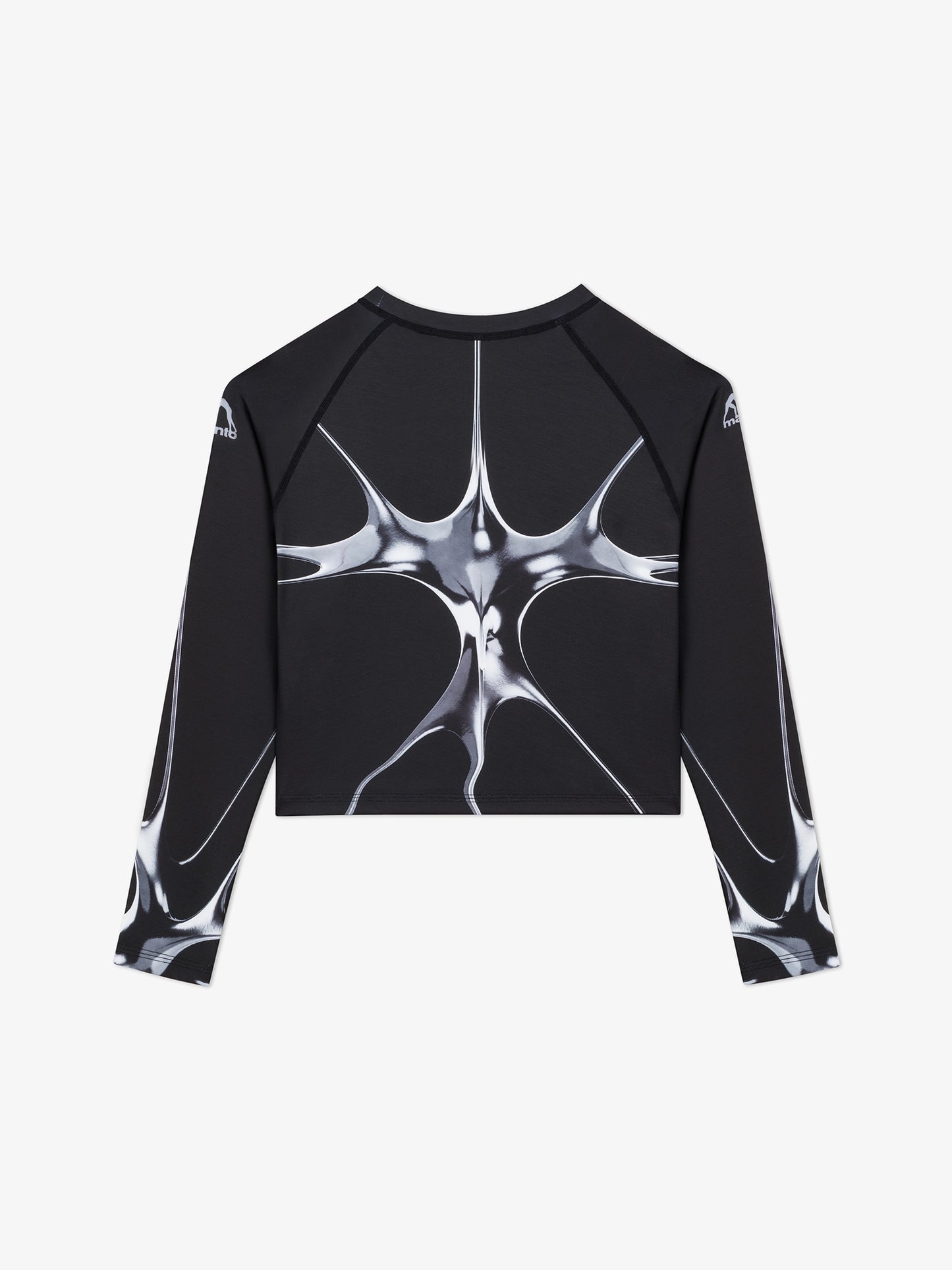 MANTO rashguard CHROME - Schwarz