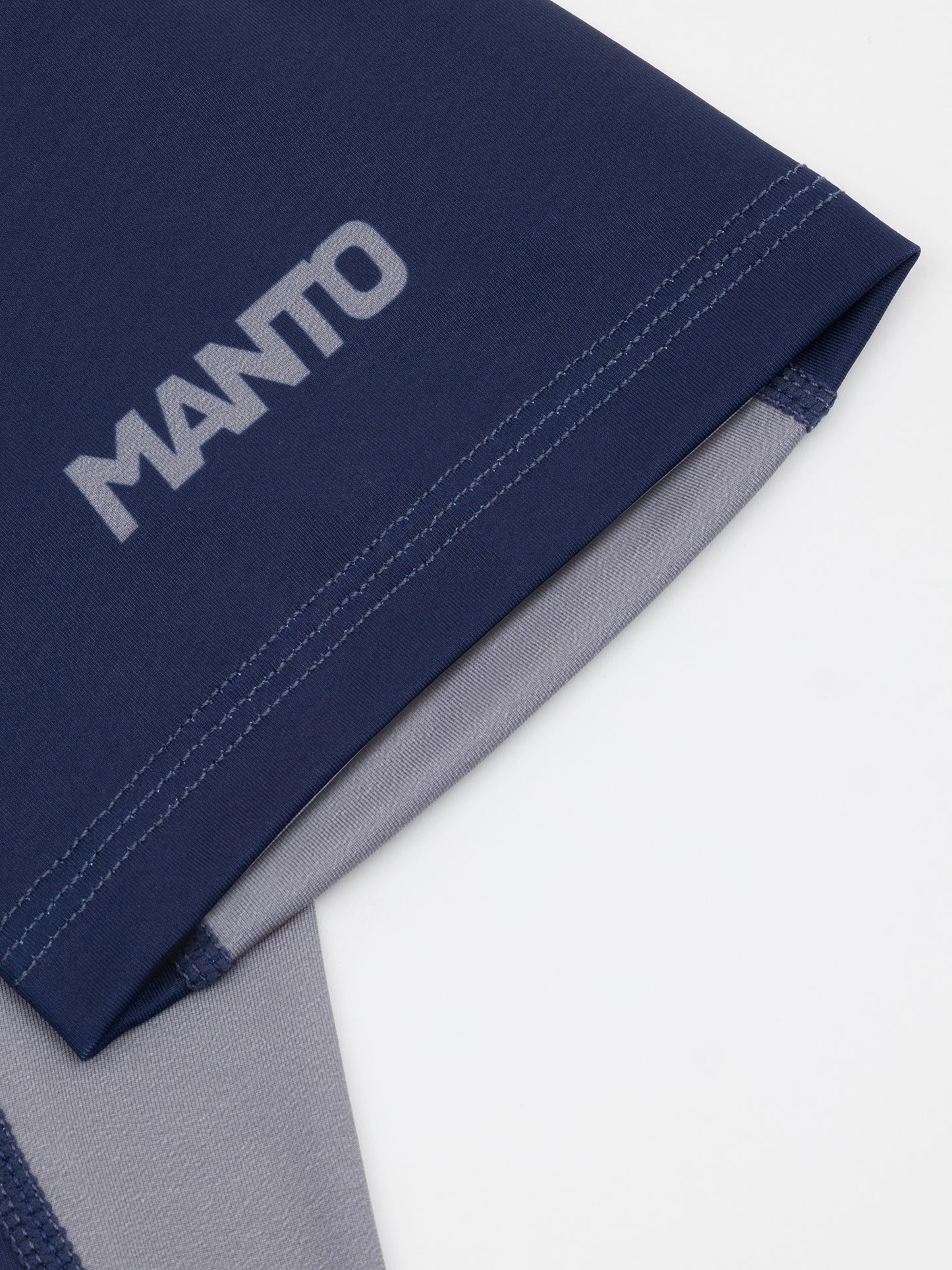 MANTO rashguard LOGO DUAL - Marineblau