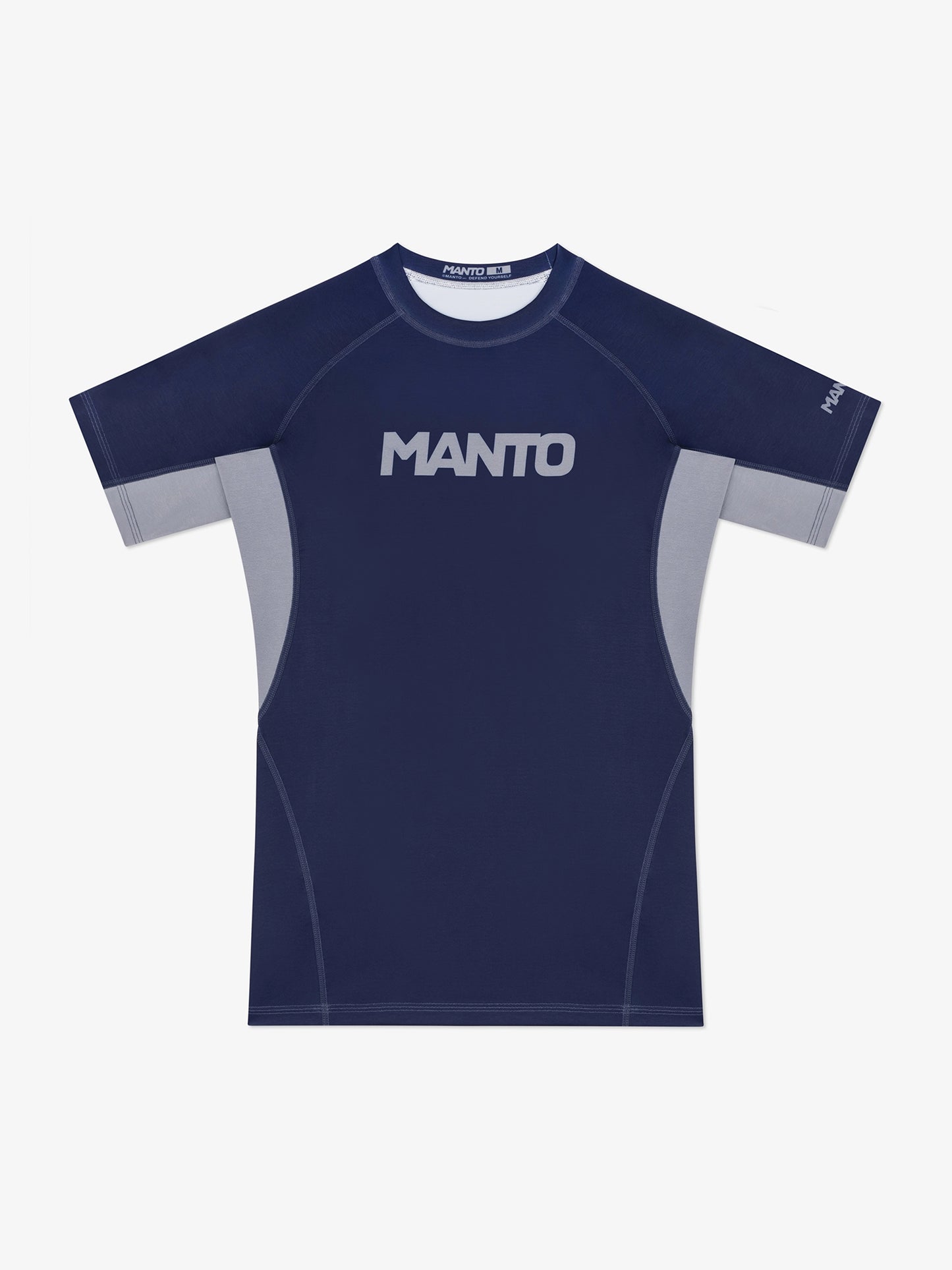 MANTO rashguard LOGO DUAL - Marineblau