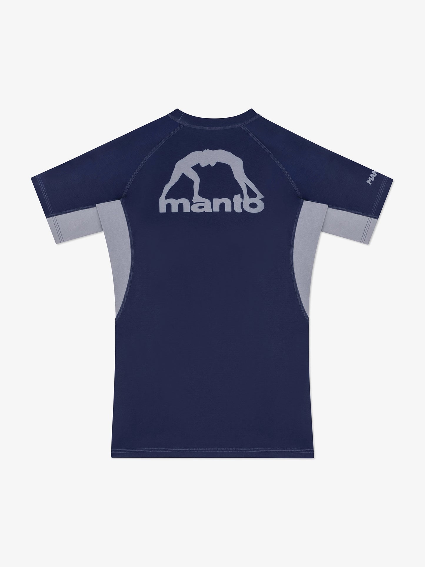 MANTO rashguard LOGO DUAL - Marineblau
