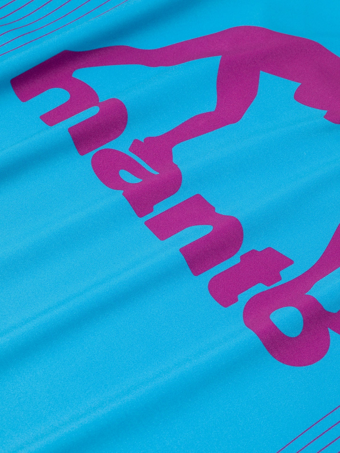 MANTO rashguard PEACEFUL VIOLENCE - Blau