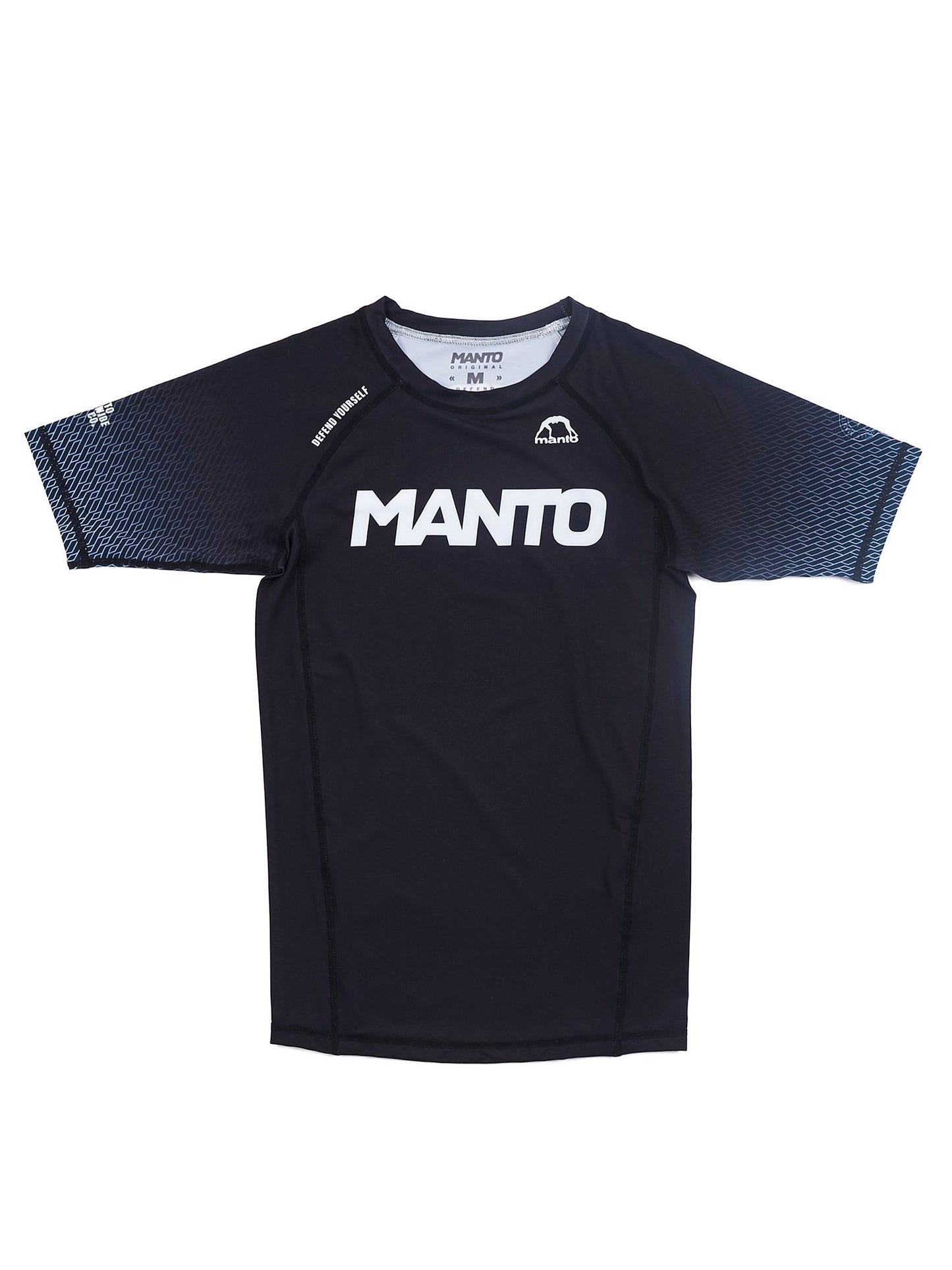 MANTO rashguard RANK - Schwarz