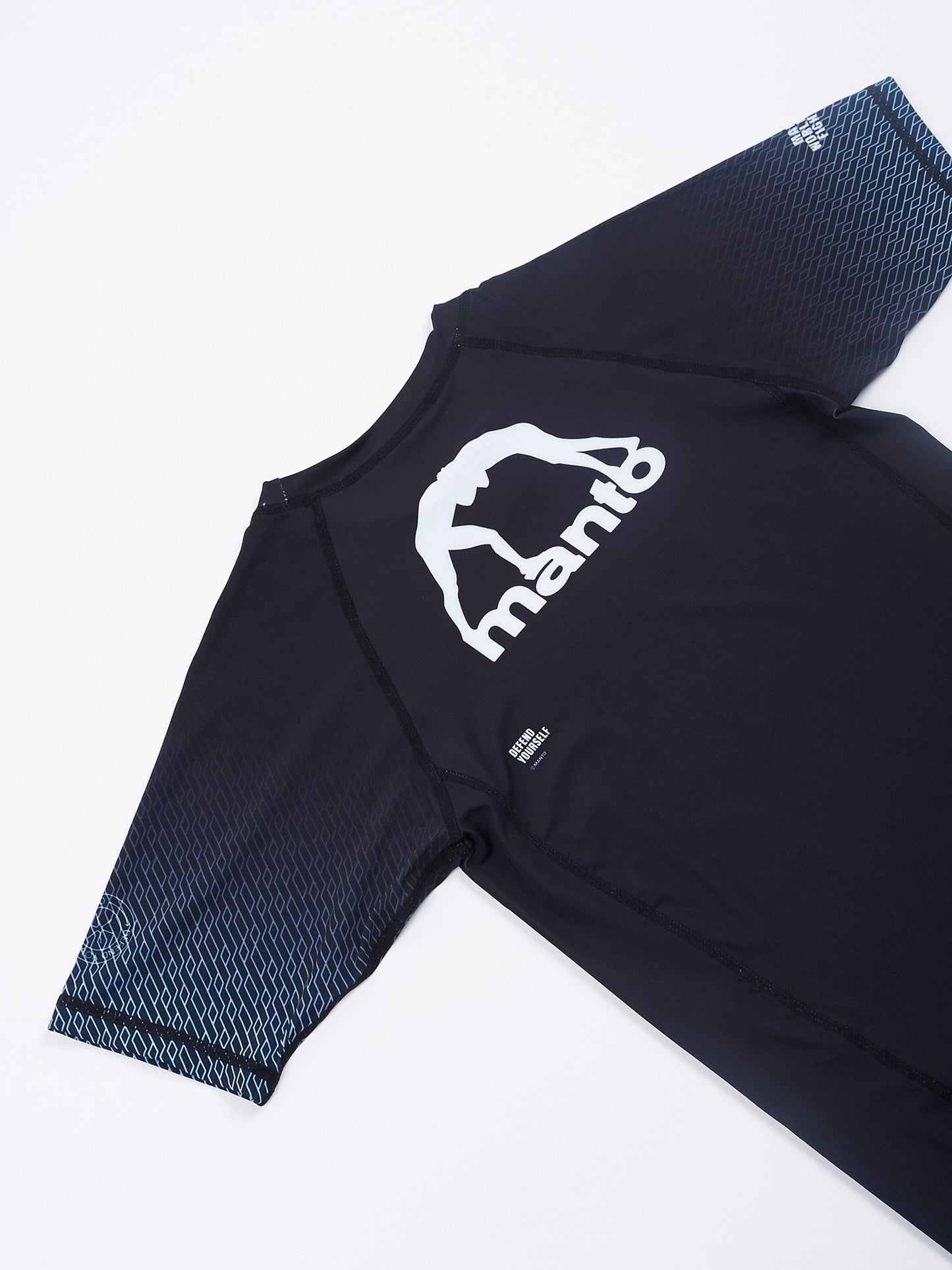 MANTO rashguard RANK - Schwarz