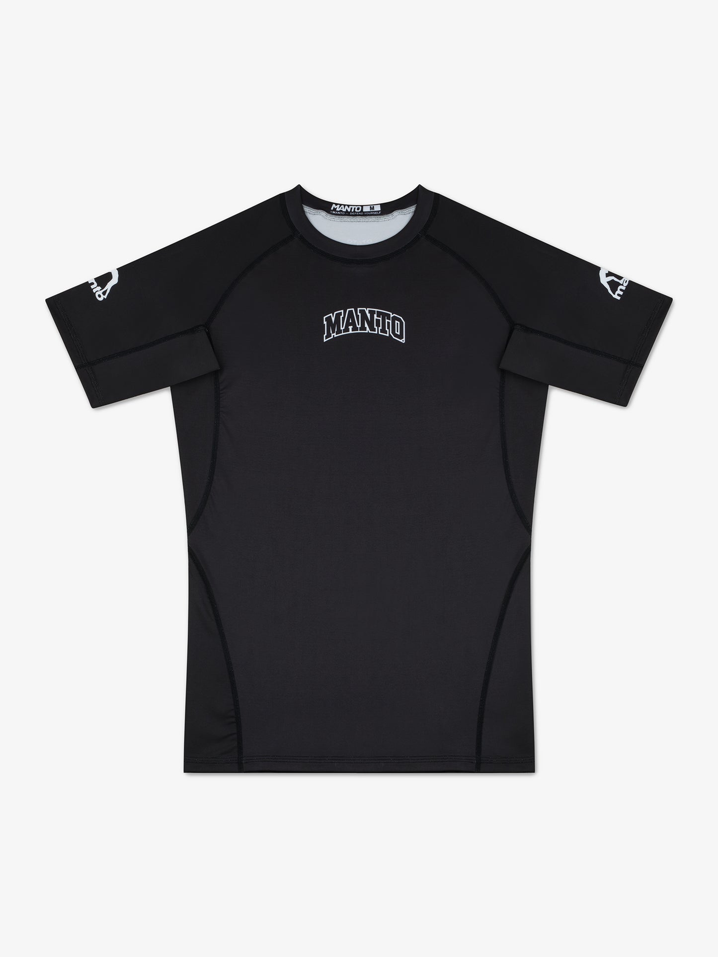 MANTO rashguard RANKED 25 - Schwarzgurt