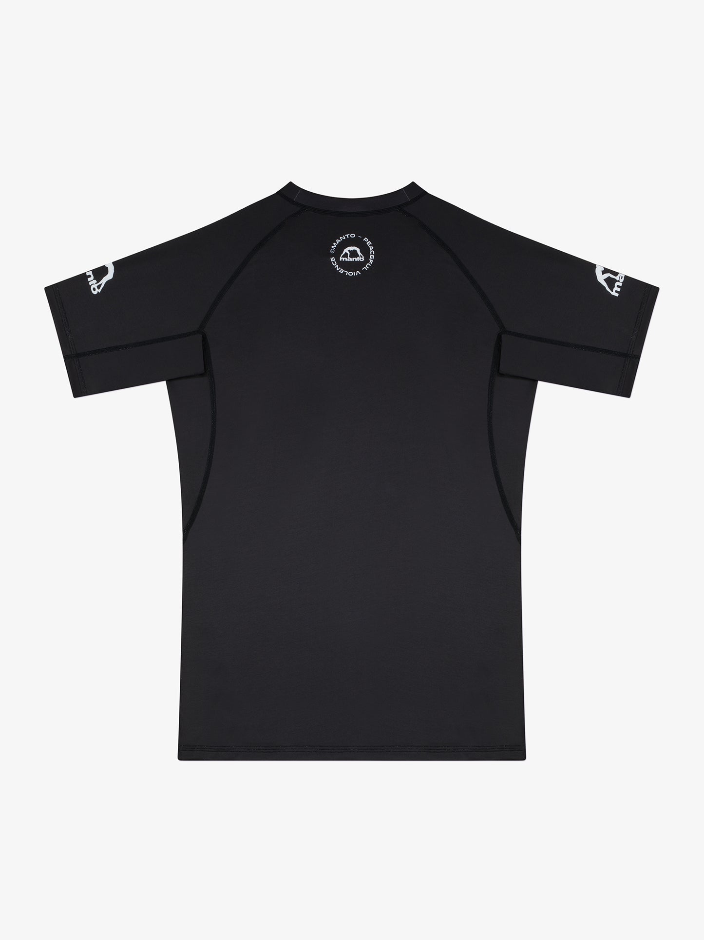 MANTO rashguard RANKED 25 - Schwarzgurt
