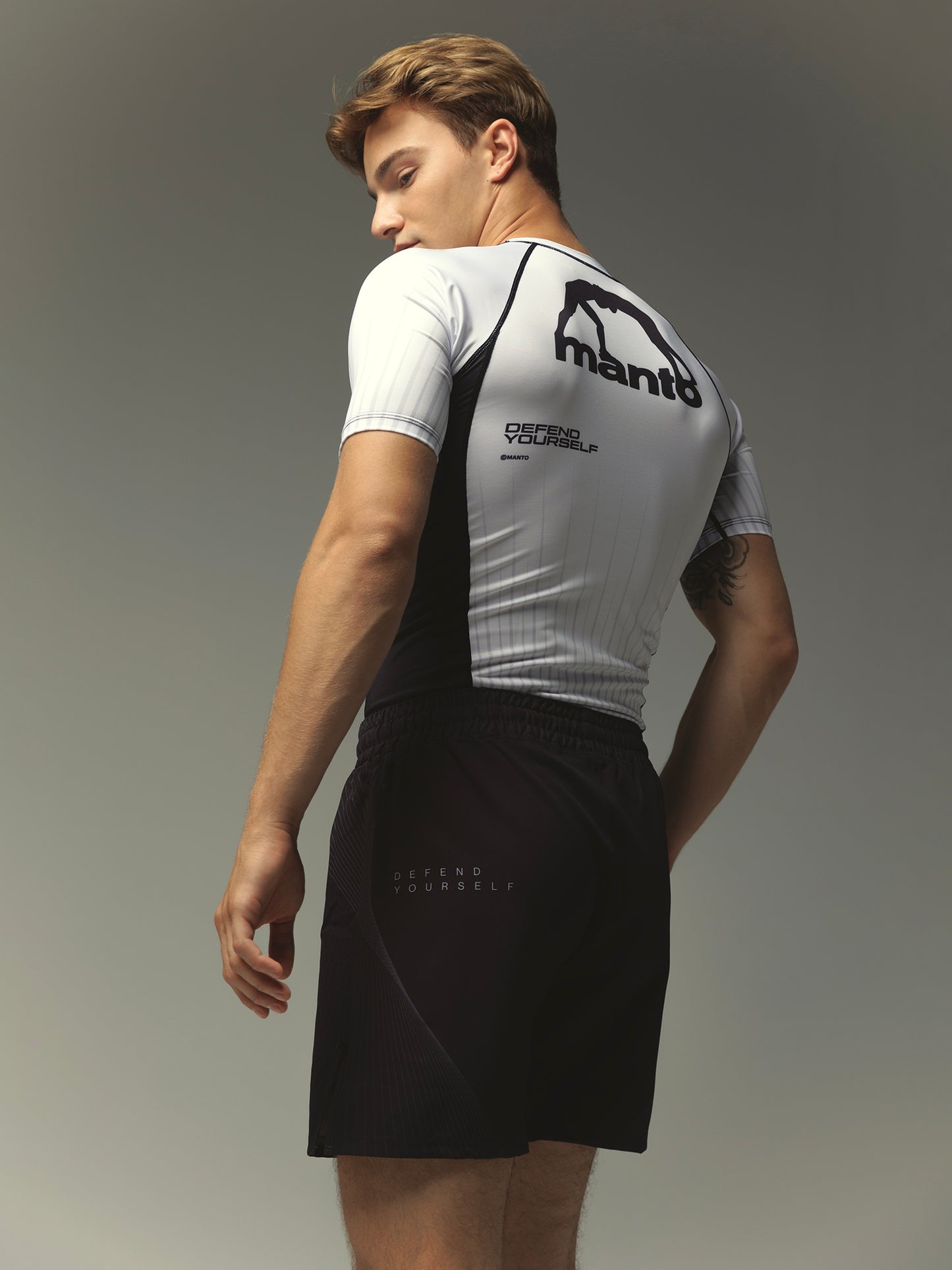 Rashguard MANTO CLASSIFICATO - Bianco