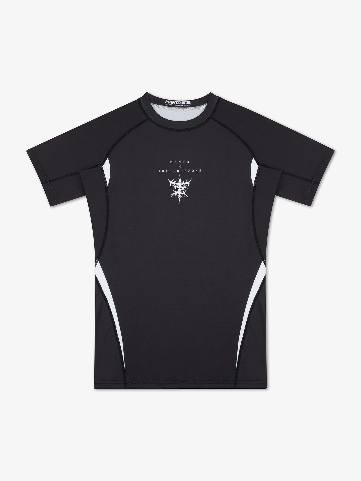 MANTO rashguard TREASURE ZONE schwarz