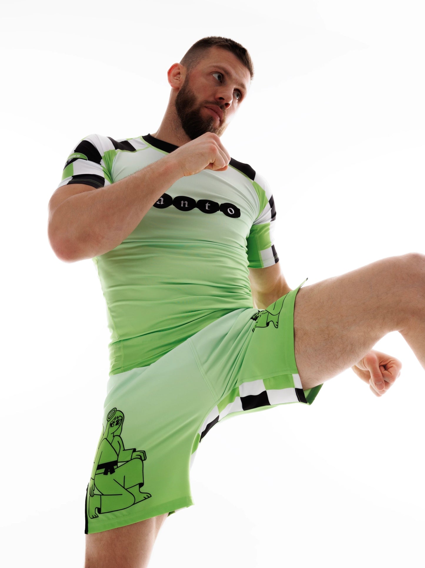 Rashguard MANTO DEUX CÔTÉS - Vert