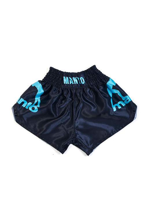MANTO shorts MUAY THAI DUAL - Schwarz - FIGHTWEAR