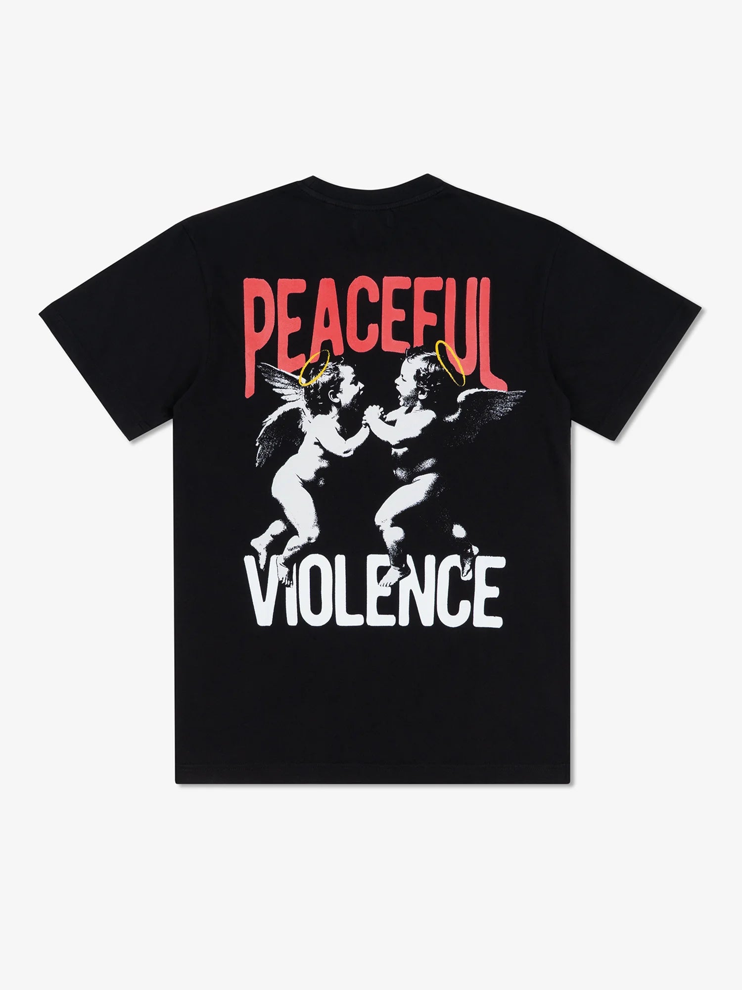 MANTO t-shirt ANGELS - Schwarz - FIGHTWEAR