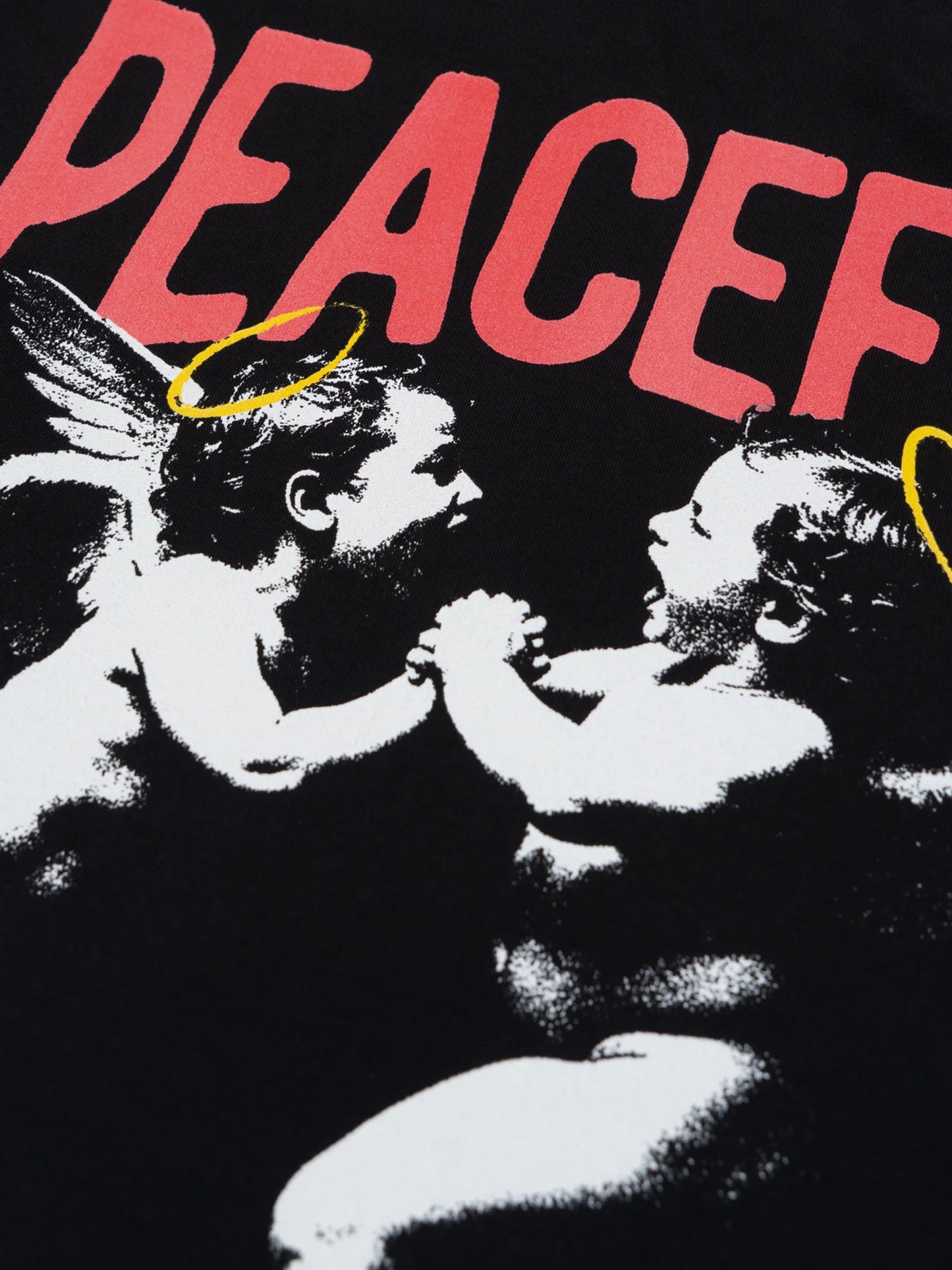 MANTO t-shirt ANGELS - Schwarz - FIGHTWEAR