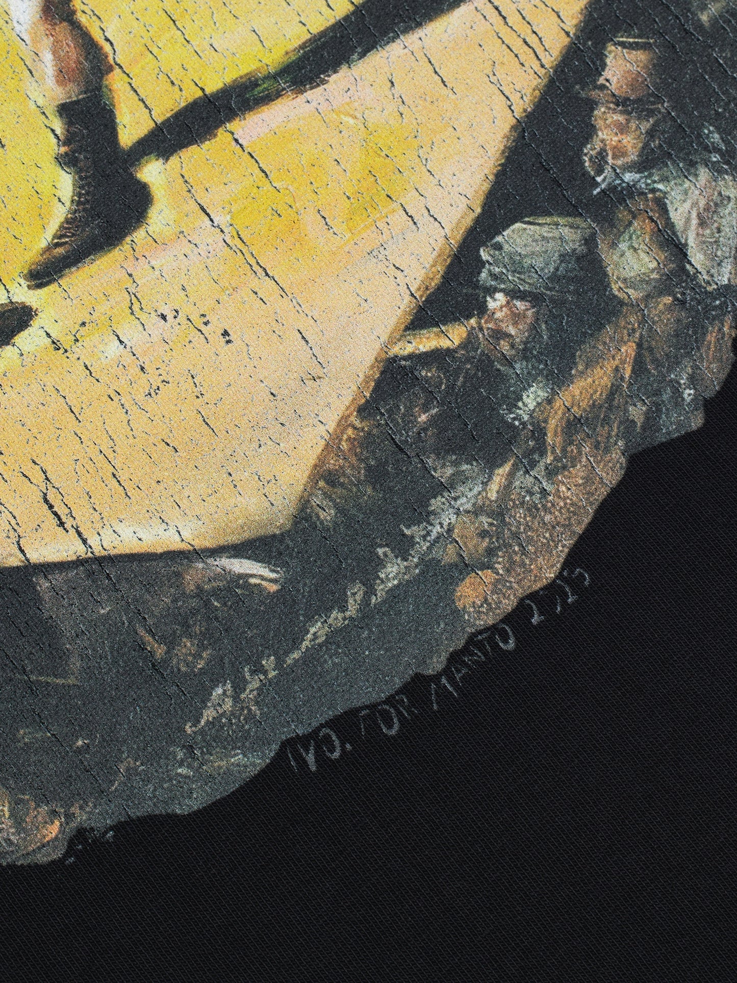 Tričko MANTO GHOST FIGHTER černé