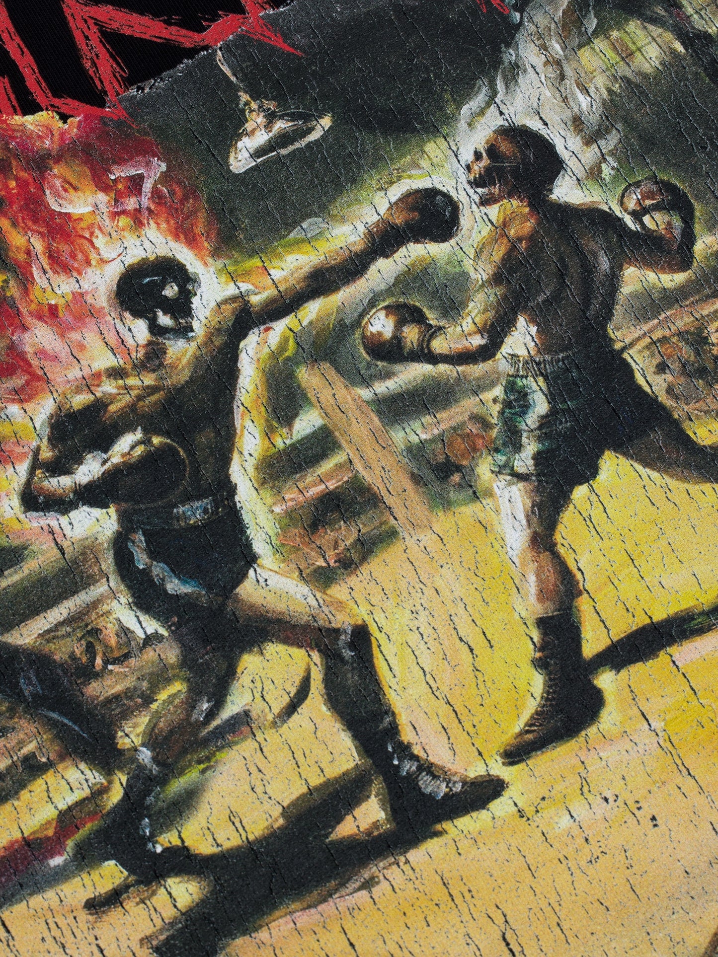 Tričko MANTO GHOST FIGHTER černé