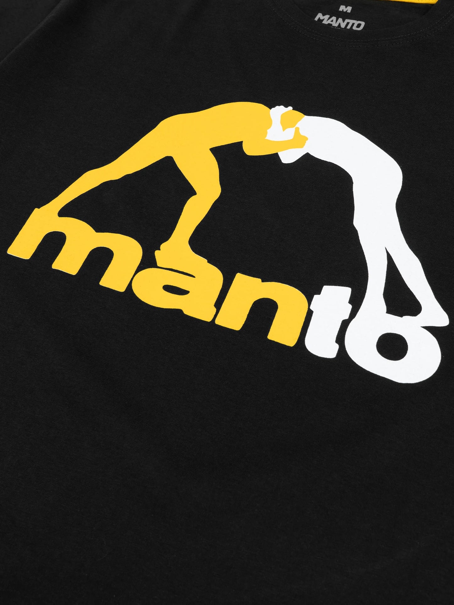 Tričko MANTO LOGO černé