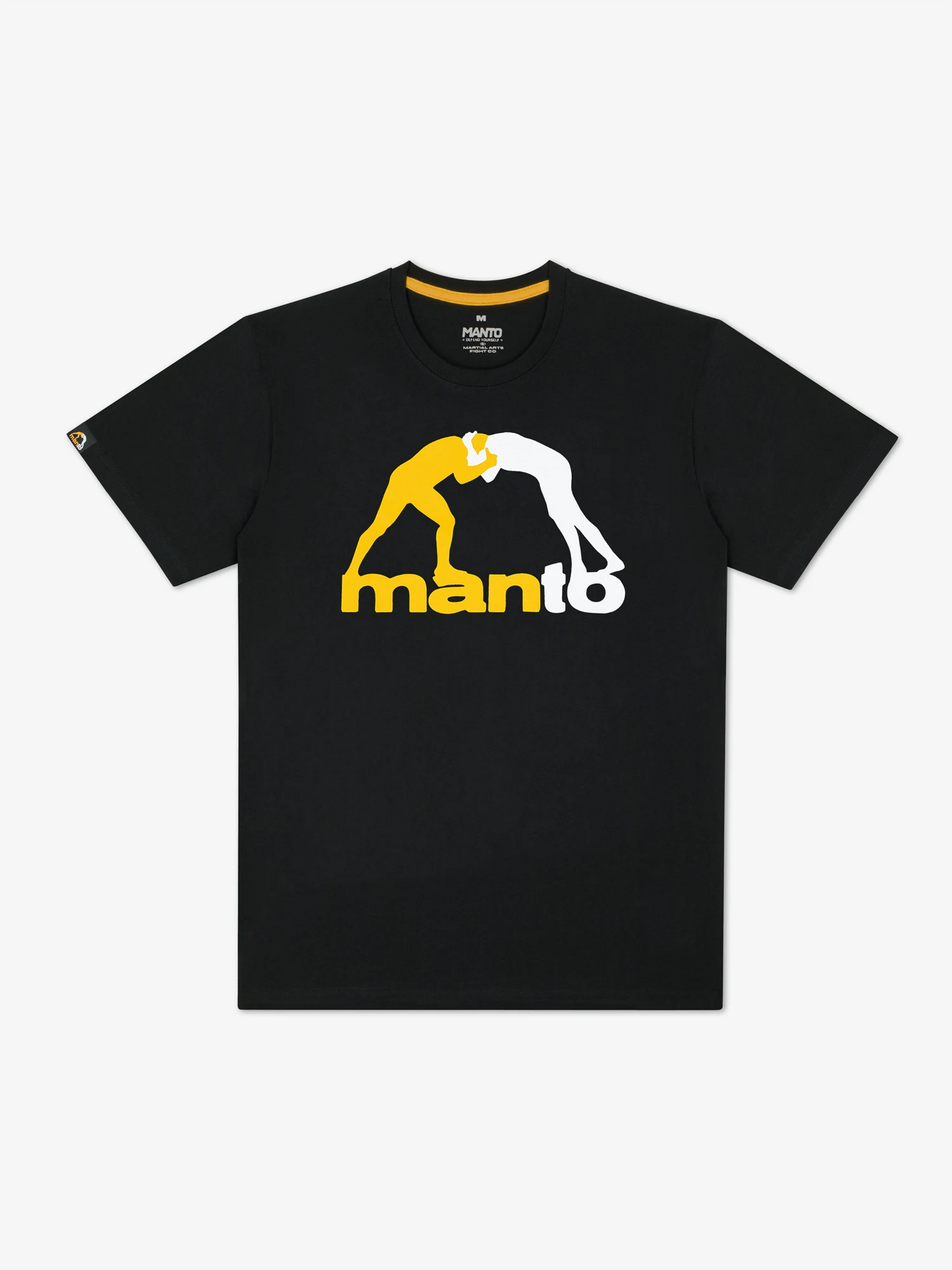 Tričko MANTO LOGO černé