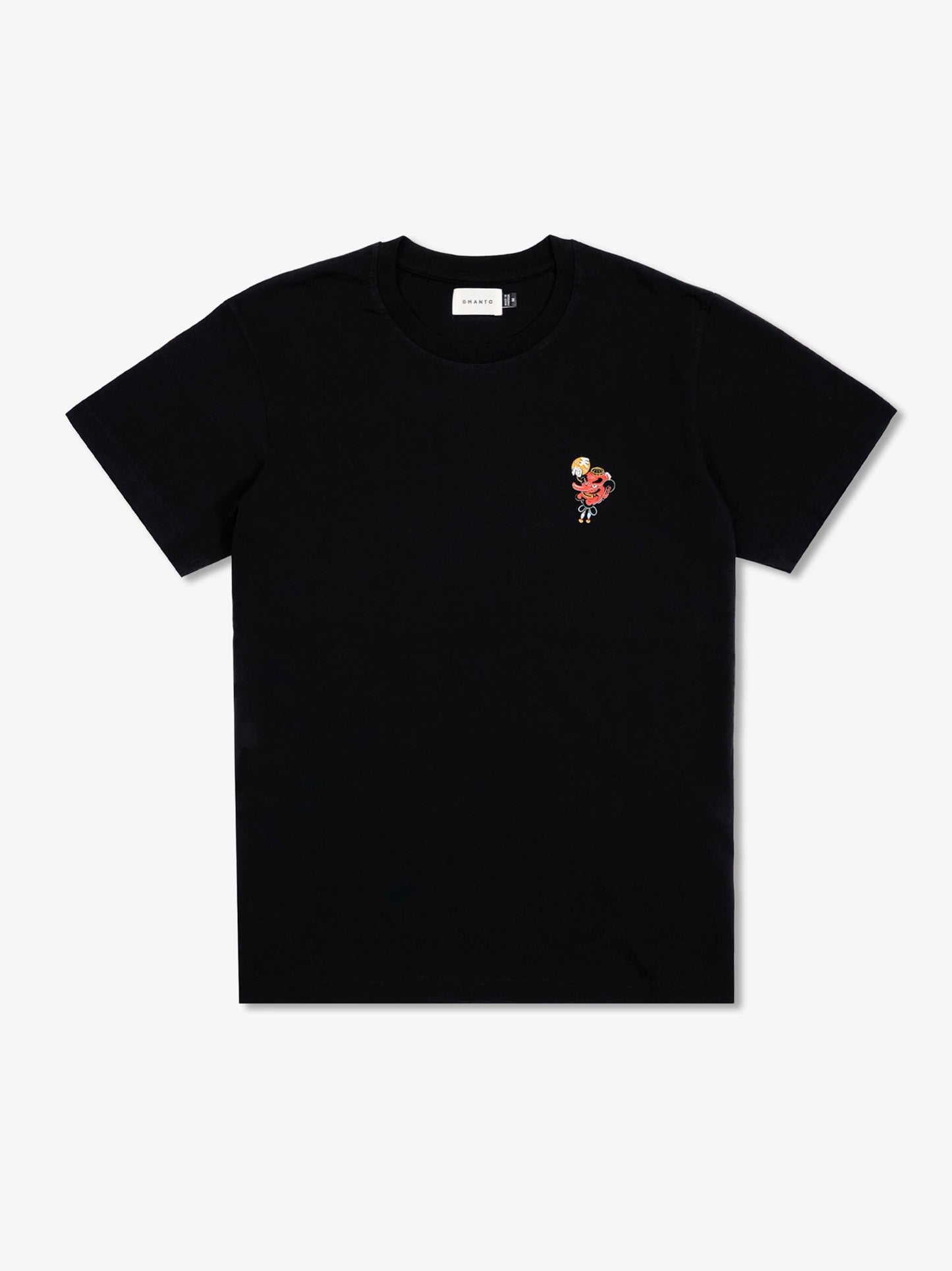 MANTO t-shirt TENGU - Schwarz