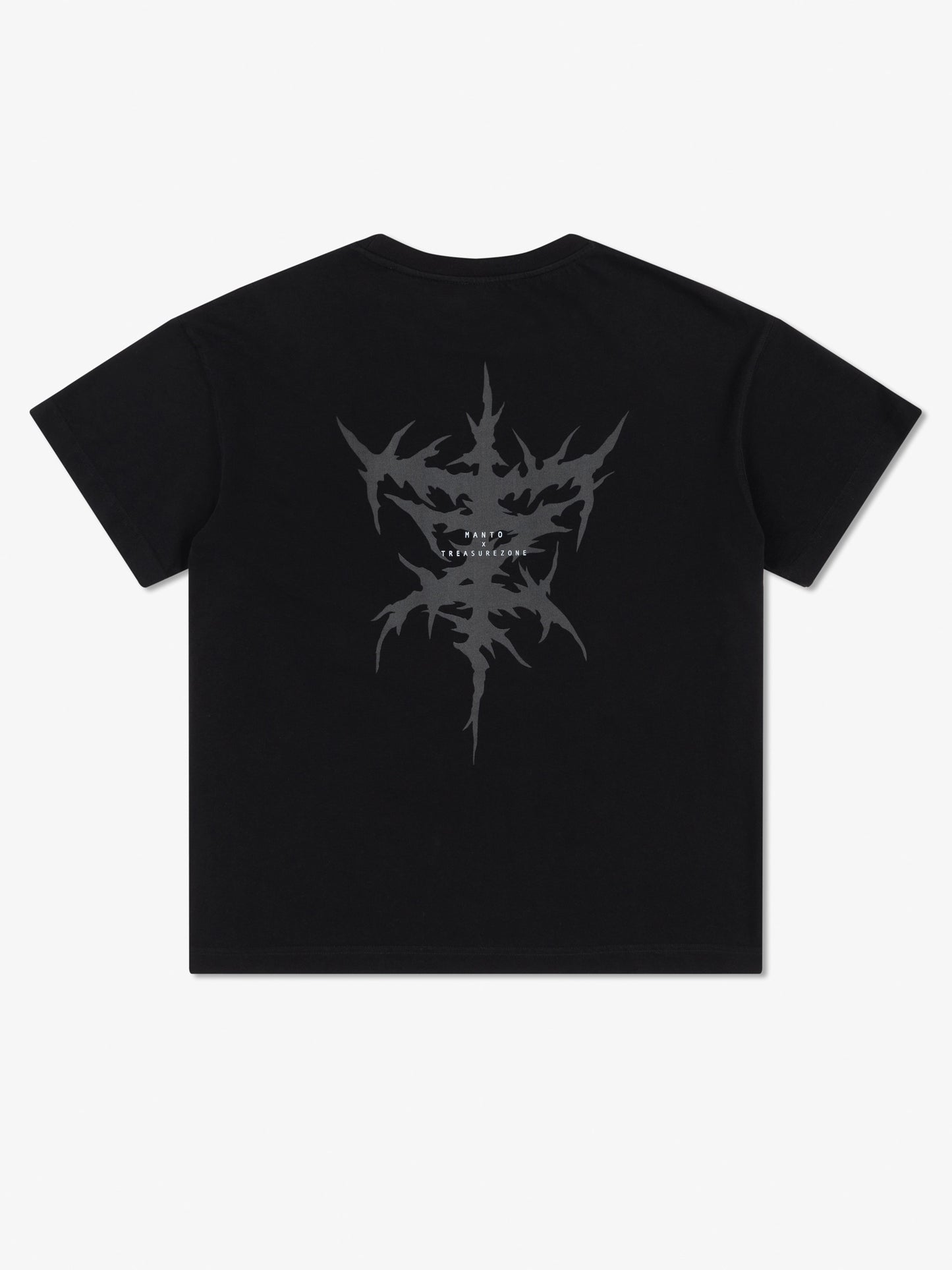 MANTO t-shirt TREASURE ZONE OVERSIZE schwarz - FIGHTWEAR