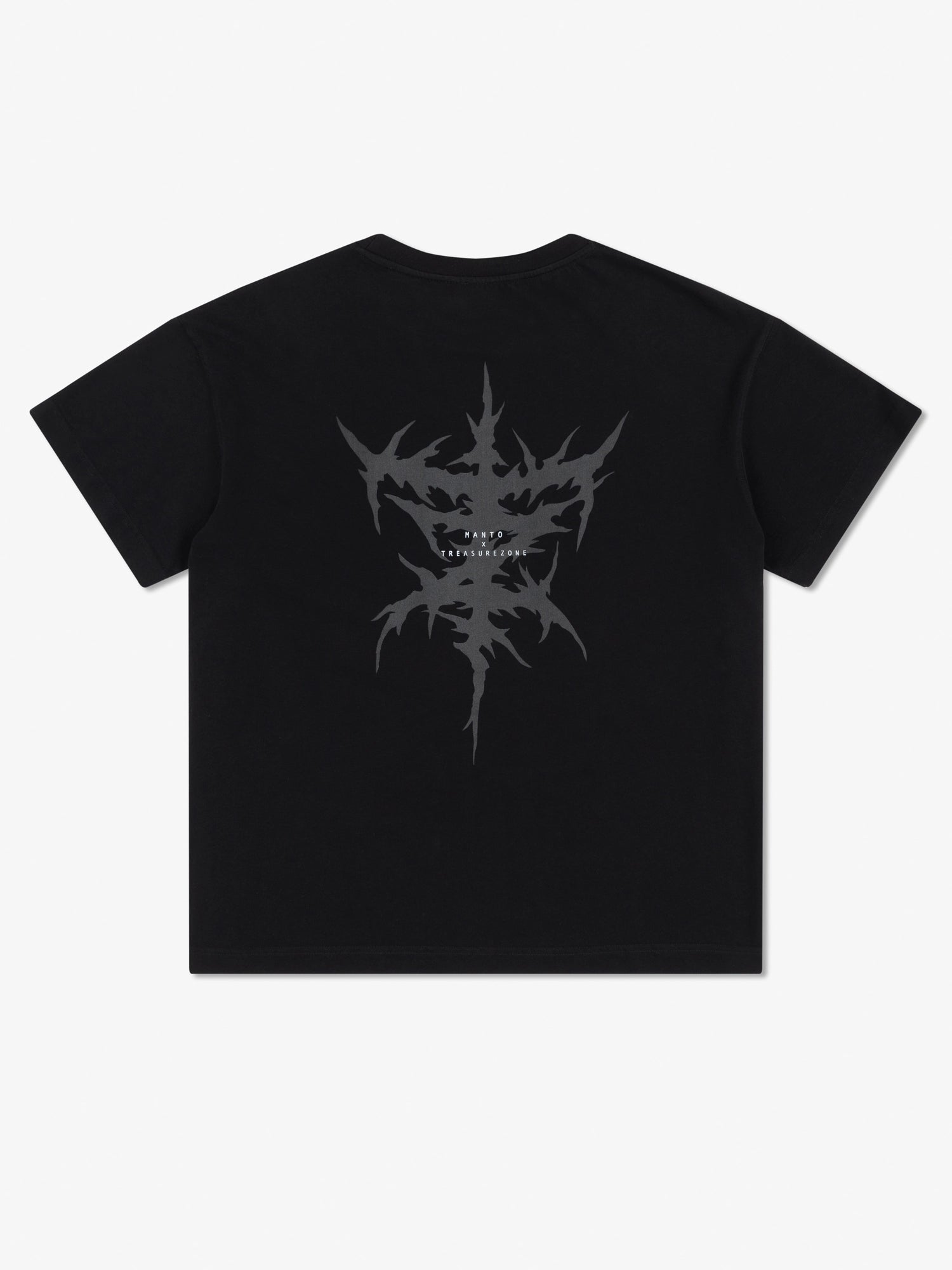 MANTO t-shirt TREASURE ZONE OVERSIZE schwarz - FIGHTWEAR