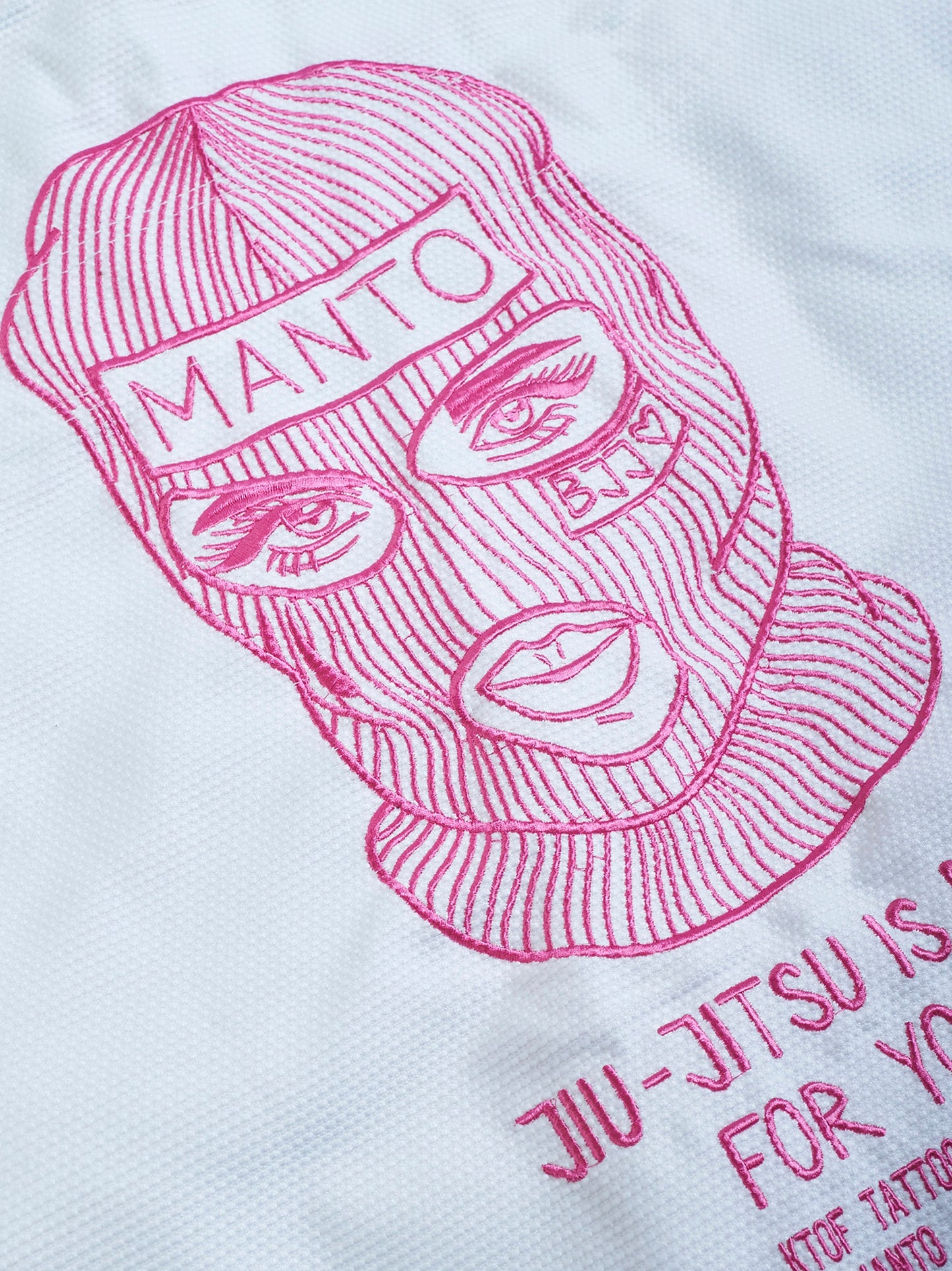 MANTO x KTOF "BALACLAVA" BJJ GI weiss