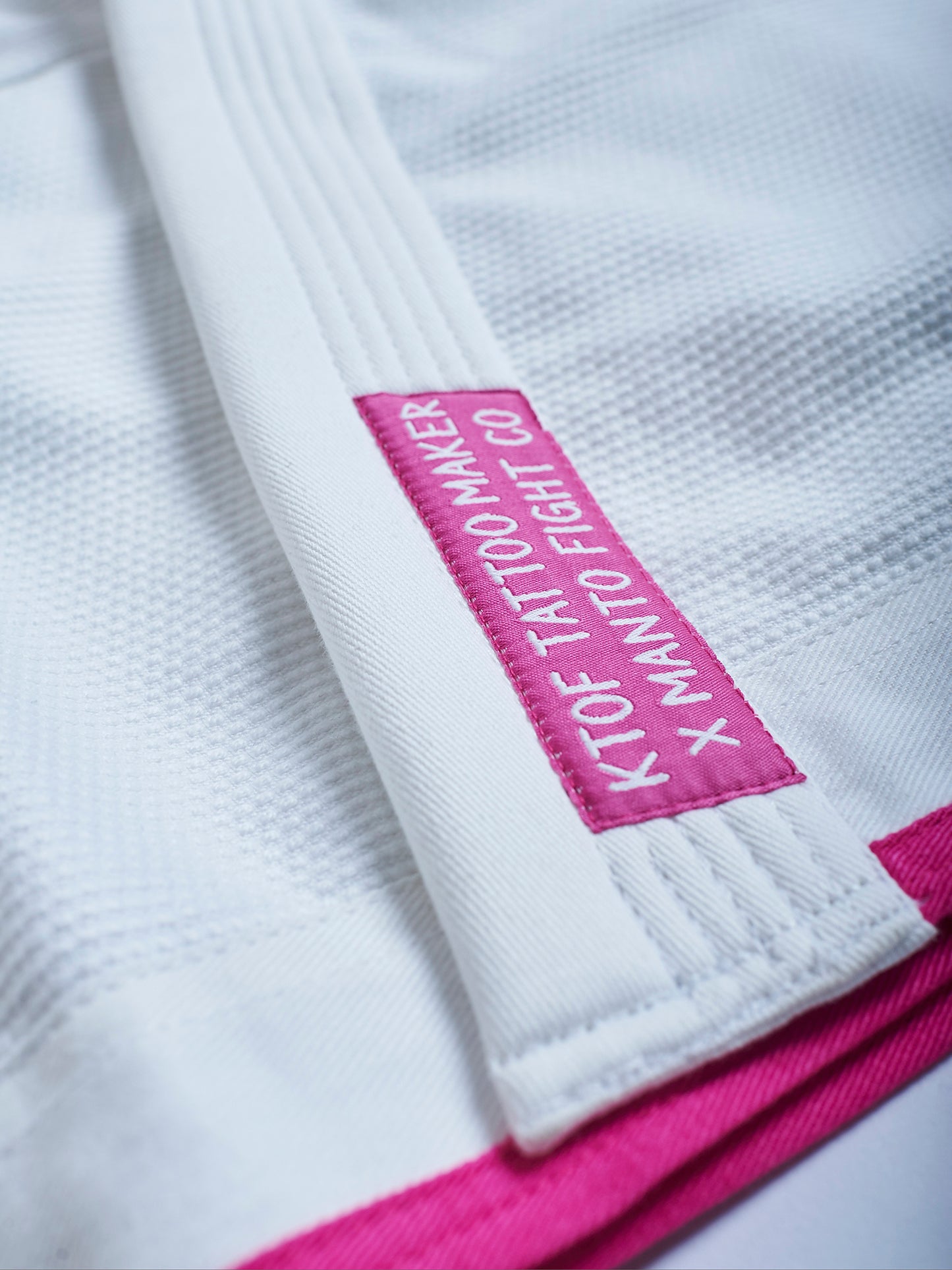 MANTO x KTOF "BALACLAVA" BJJ GI weiss