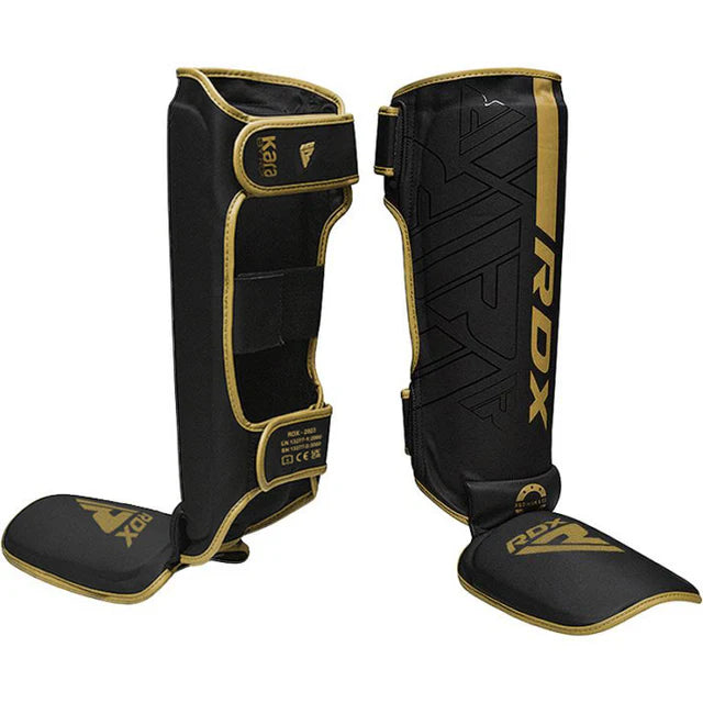 RDX F6 KARA MMA Protezione Sottopiede Shin - Oro